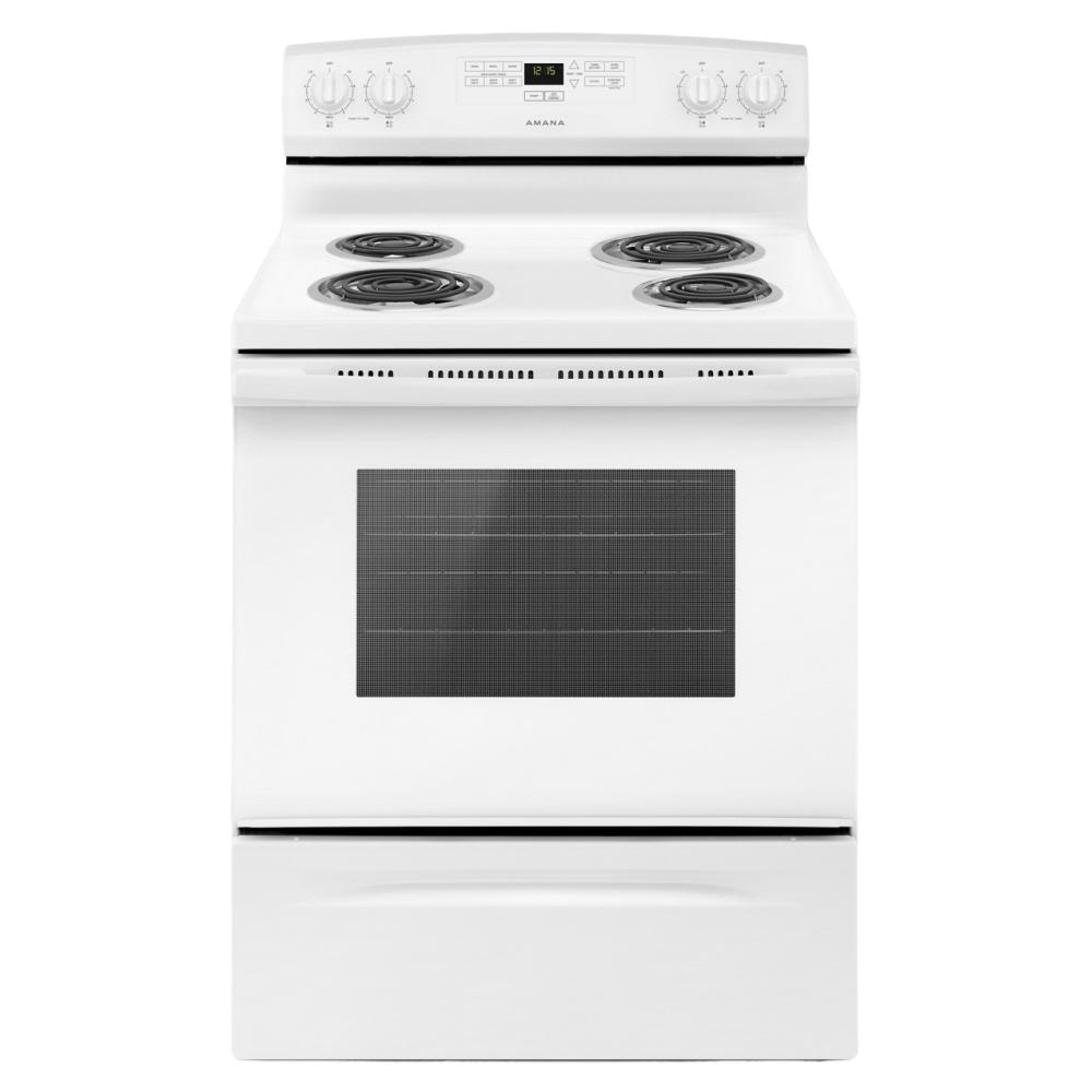 Electric Range — 4.8 cu. ft., White