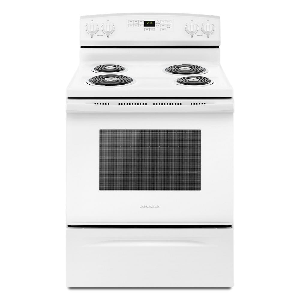 Electric Range — 4.8 cu. ft., White
