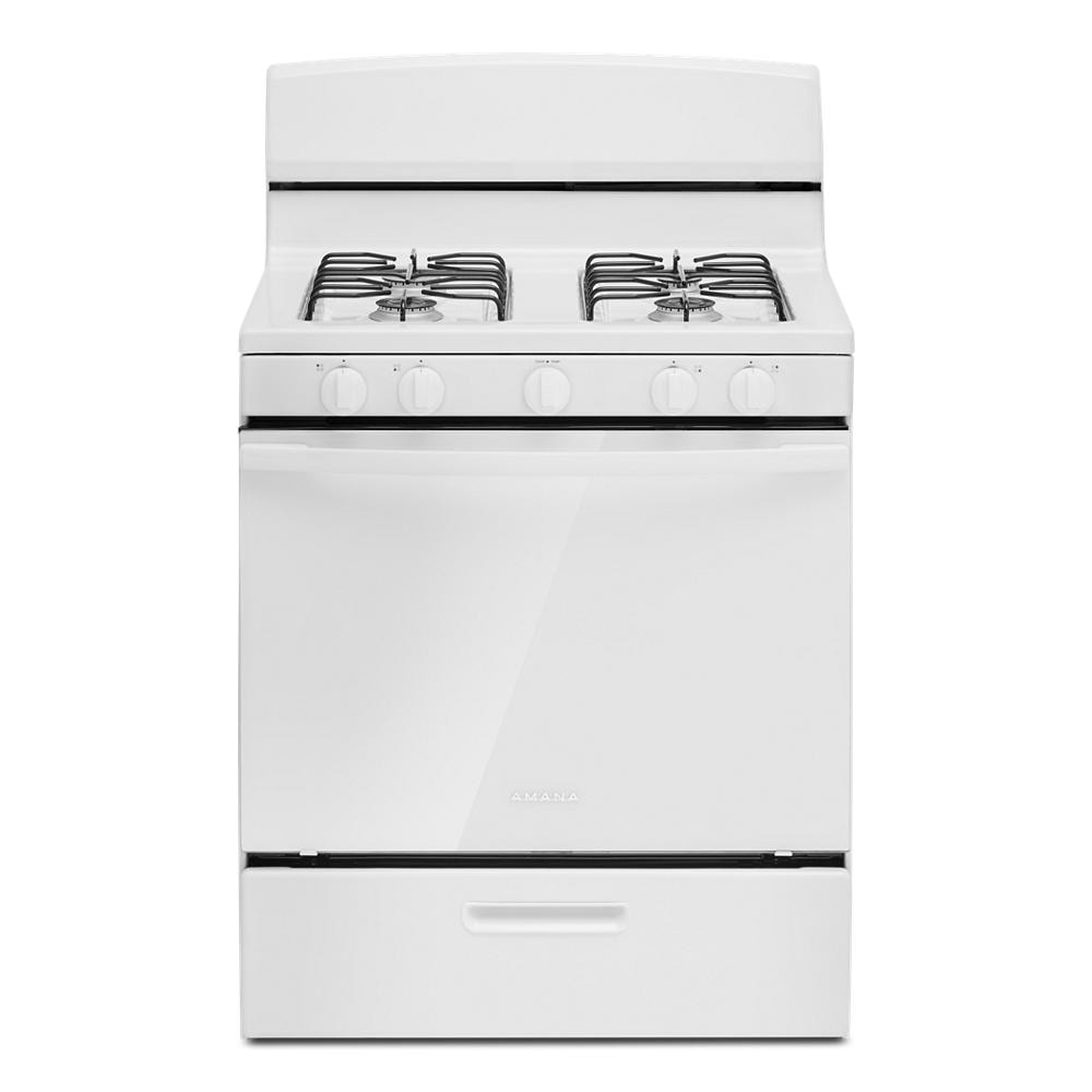 Gas Range — 4.8 cu. ft., White
