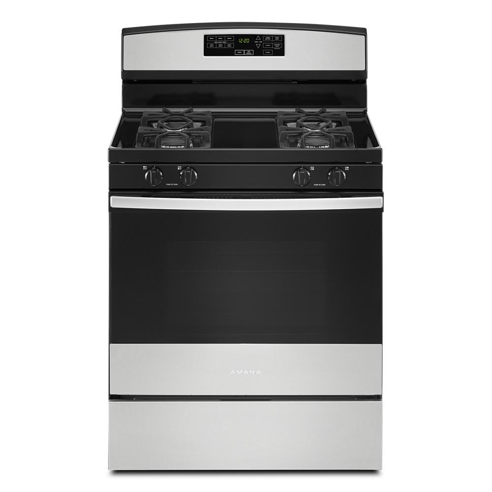 Gas Range — 4.8 cu. ft., Stainless Steel