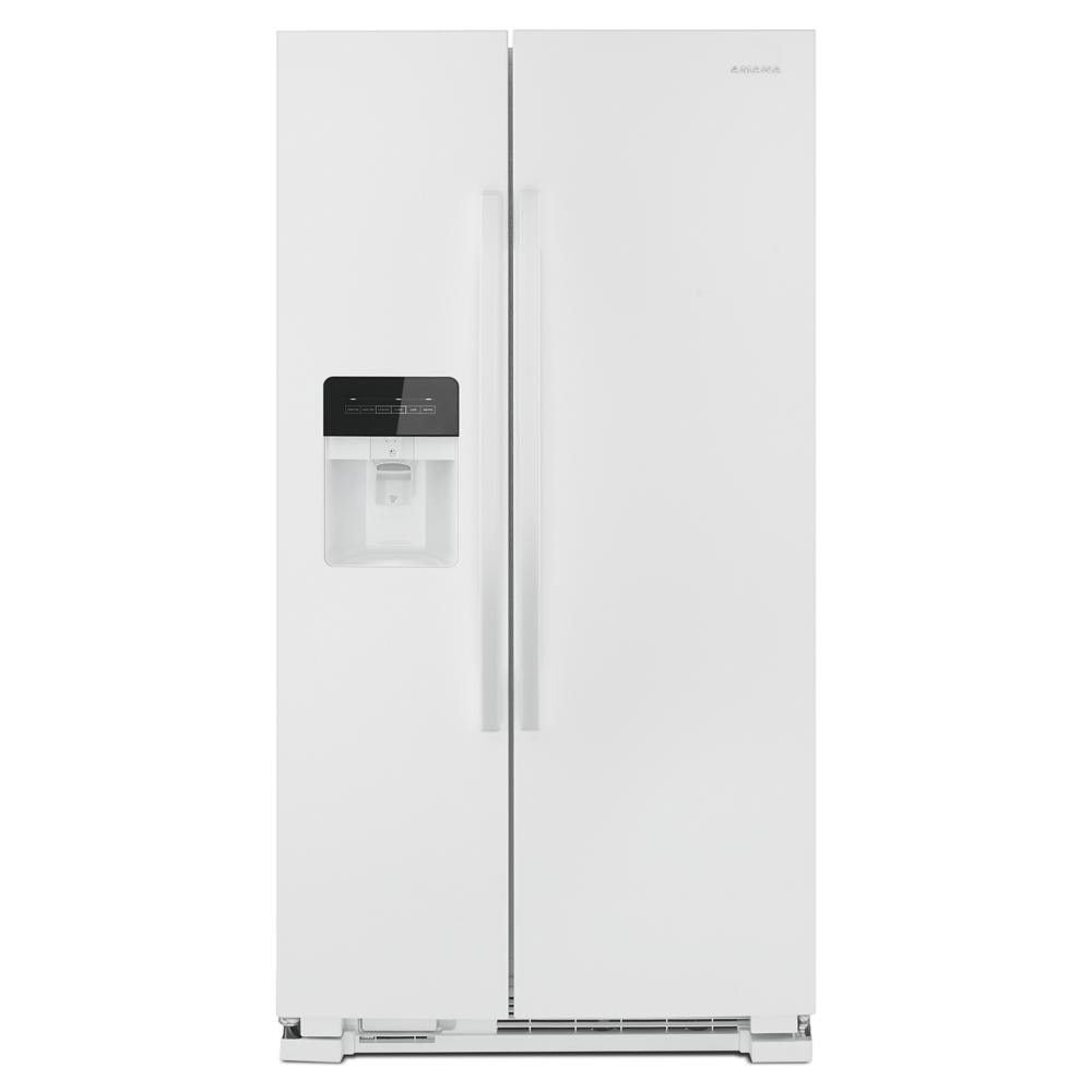 Side-by-Side Refrigerator — 25 cu. ft., White