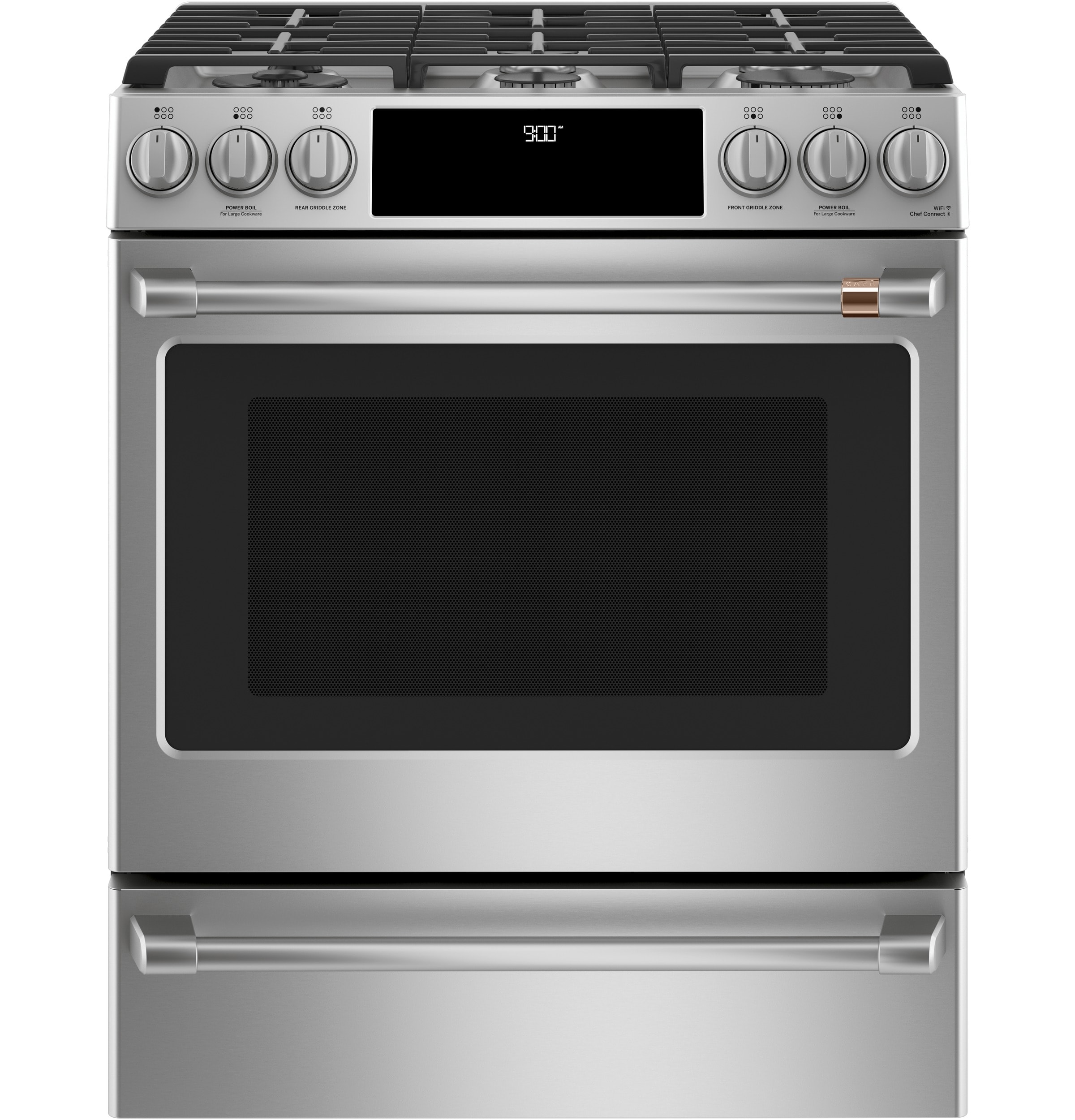 Slide-In Range — 5.6 cu. ft., Matte White