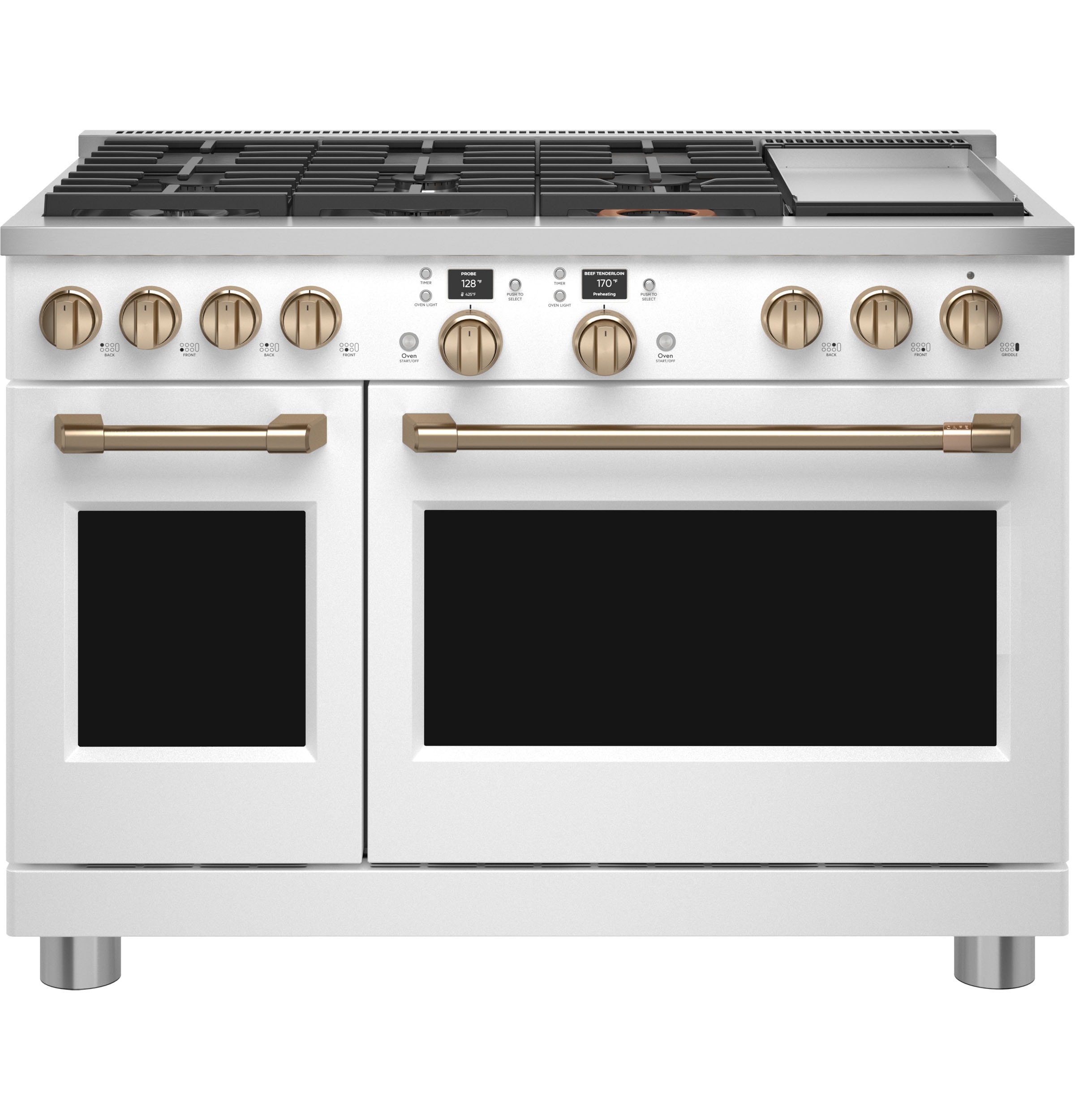 Slide-In Range — 6.7 cu. ft., Matte White