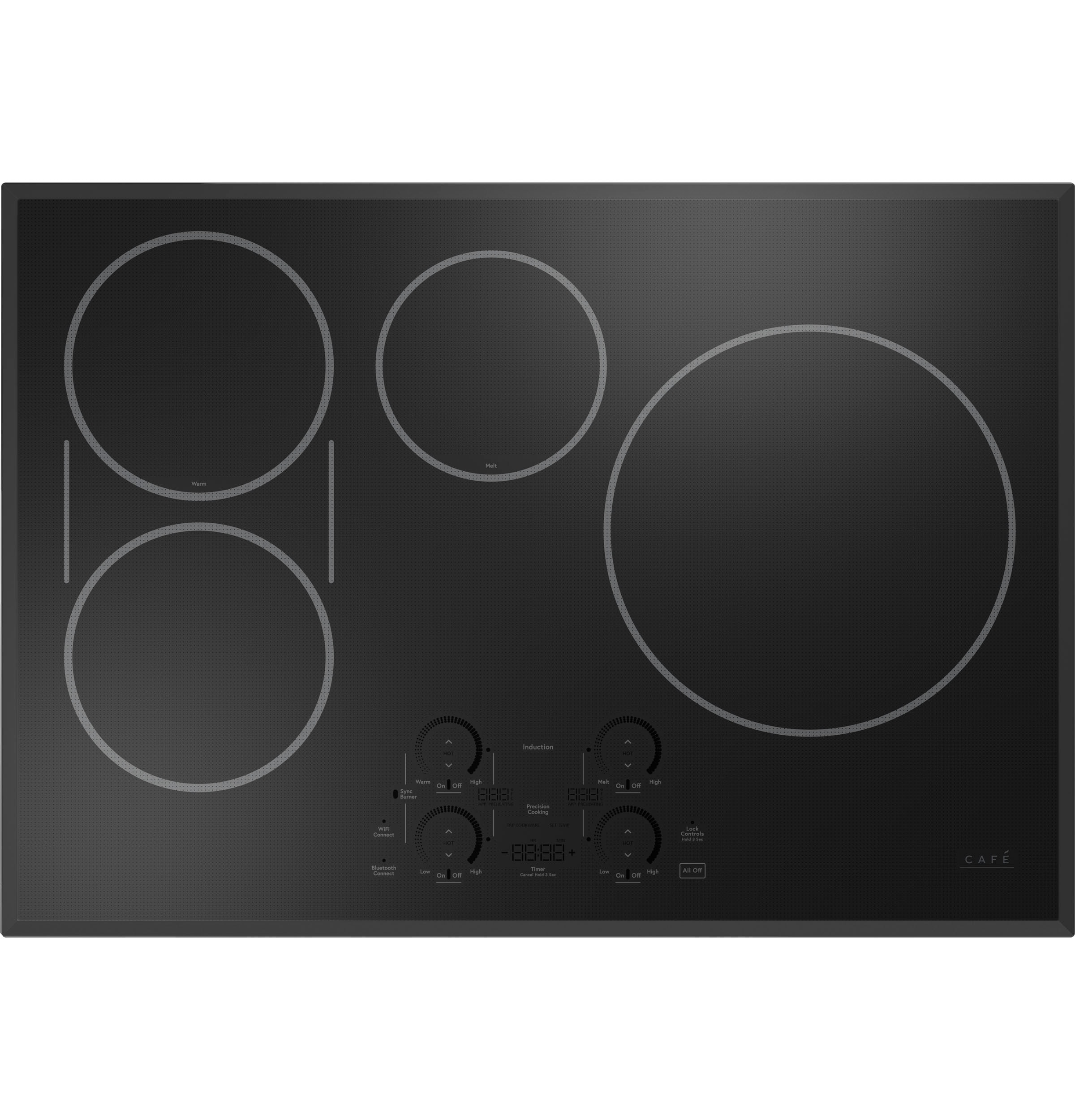 Induction Cooktop — 30 in., Matte Black