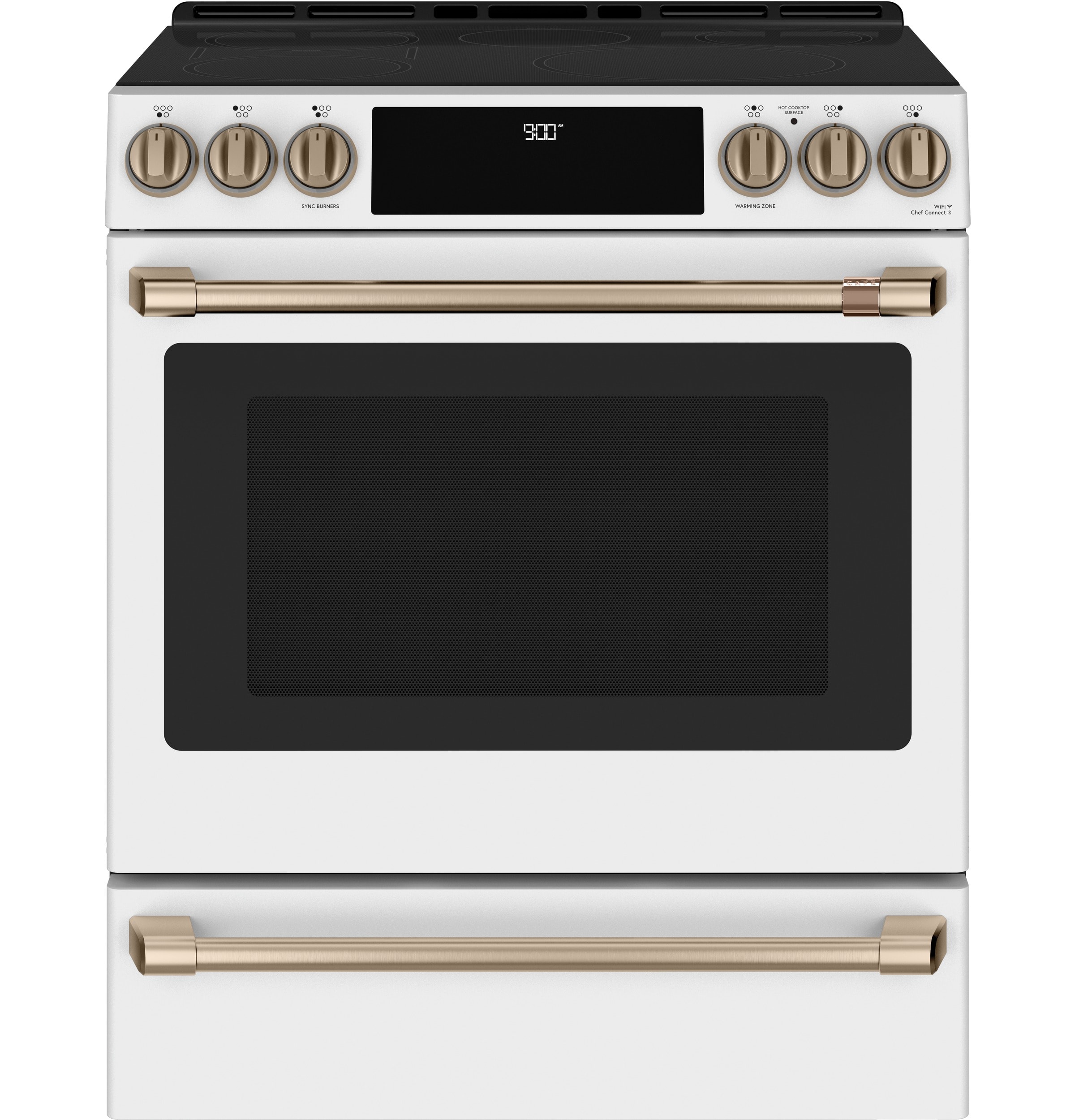 Slide-In Induction Range — 5.6 cu. ft., Matte White