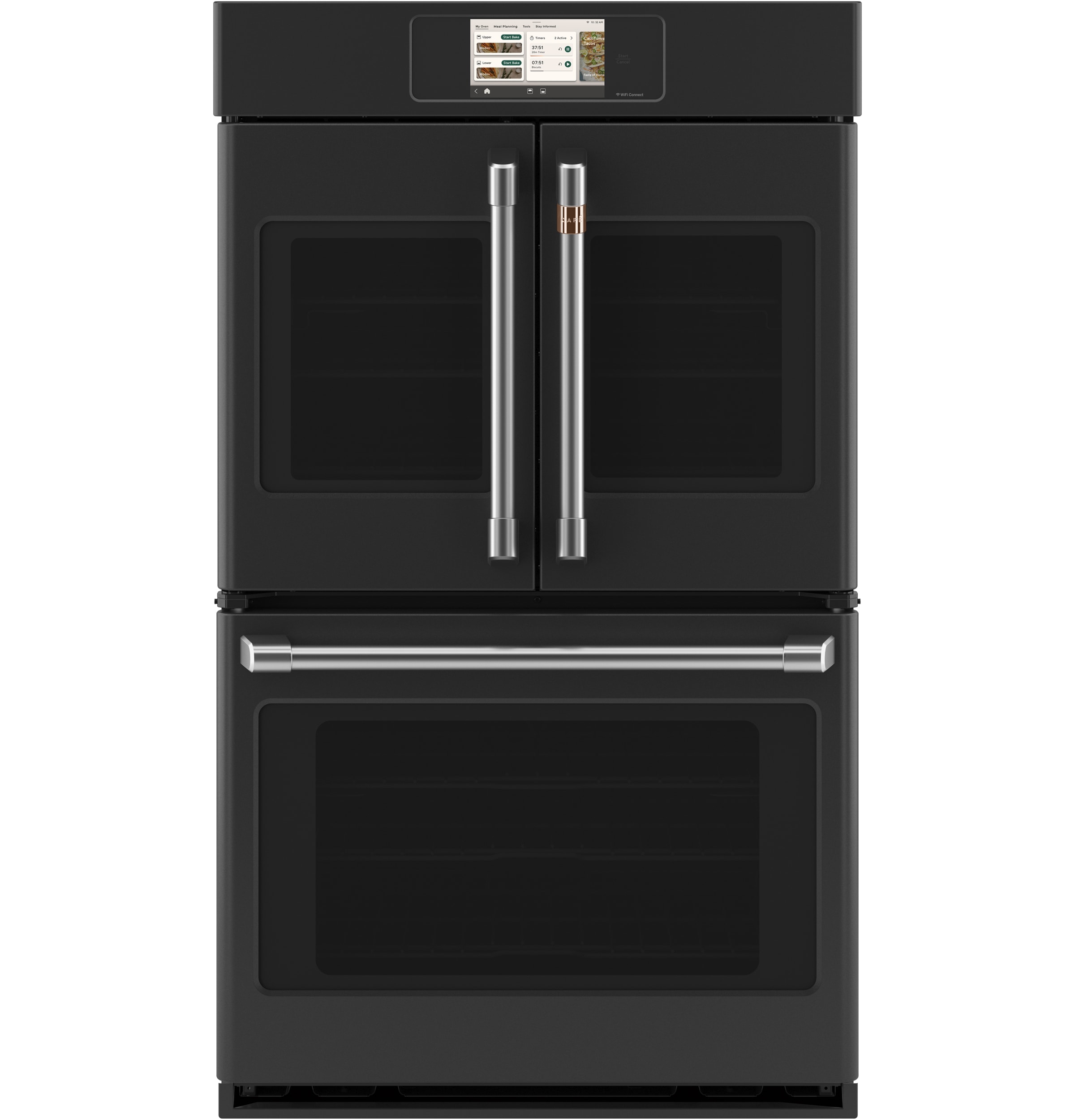 Double Wall Oven — 30 in., Matte Black