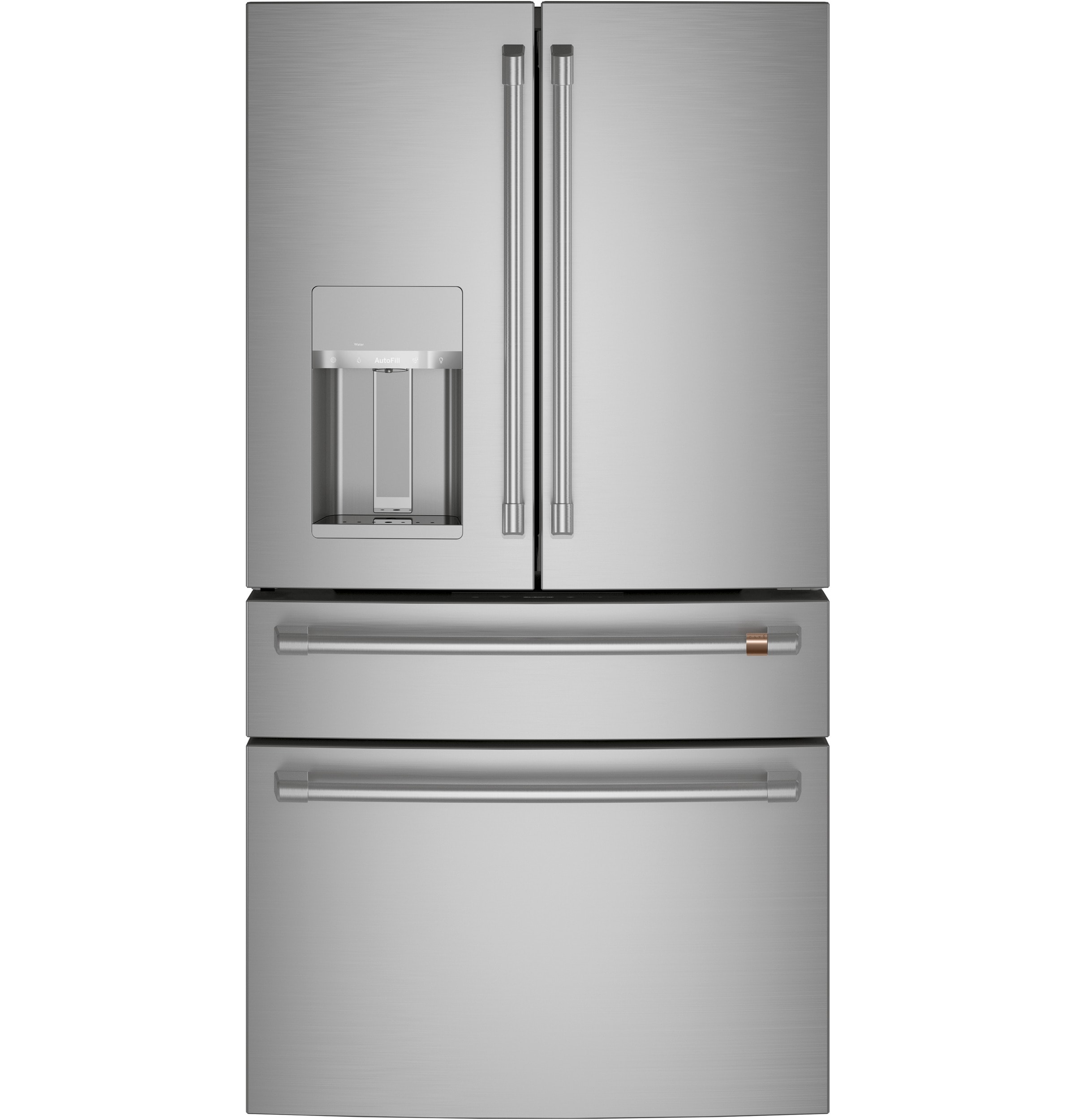 ENERGY STAR® Quad-Door Refrigerator — 27.8 cu. ft., Stainless Steel with Dispenser