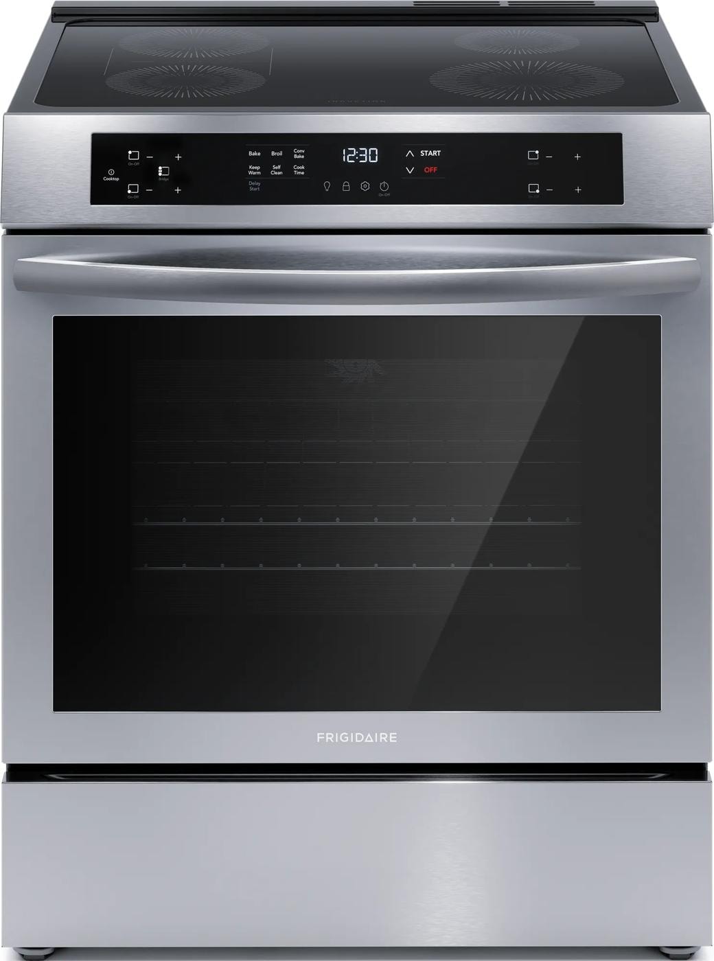 Slide-In Induction Range — 5.4 cu. ft., Stainless Steel