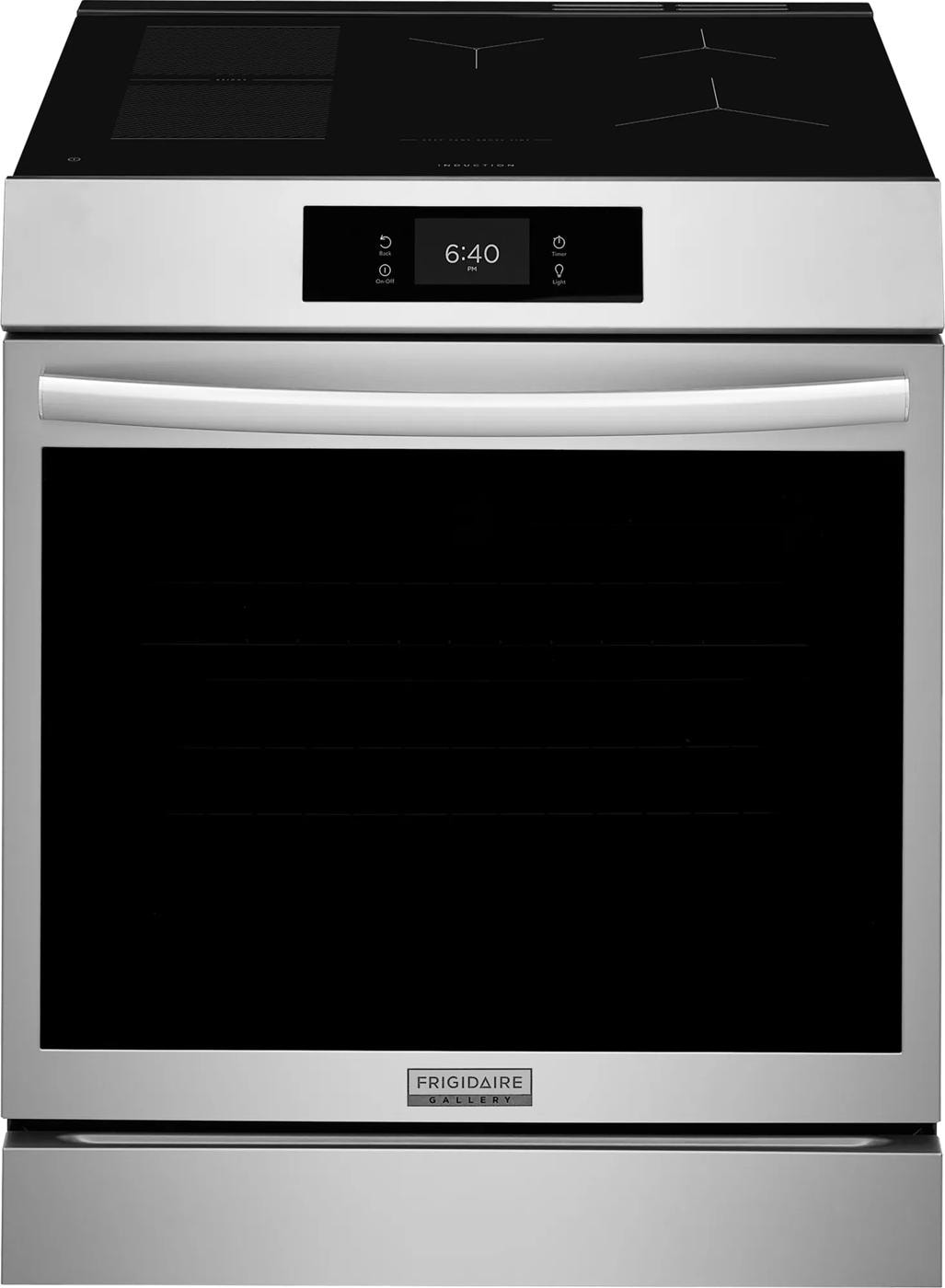 Slide-In Induction Range — 5.4 cu. ft., Smudge-Proof Stainless Steel