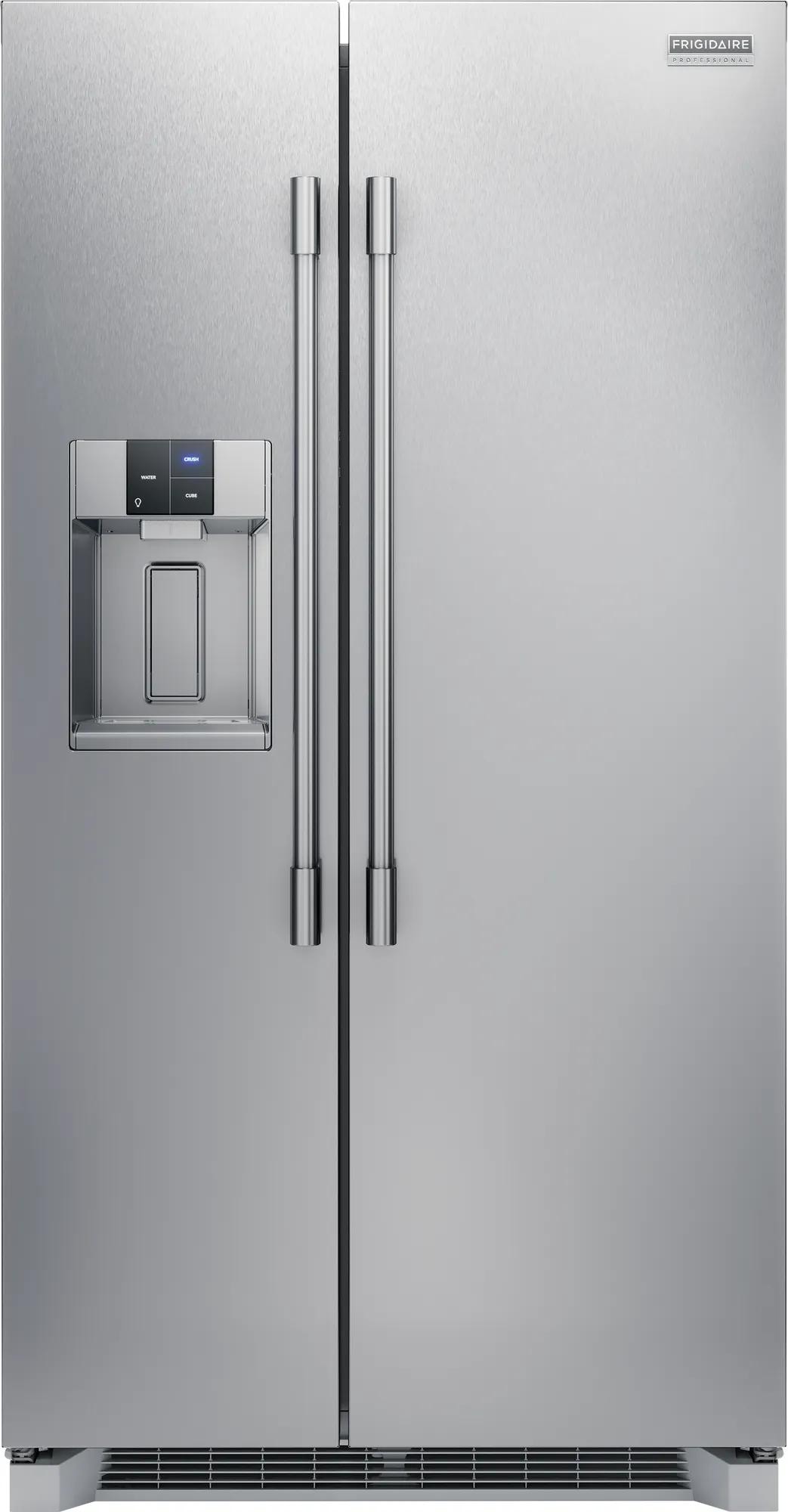 Side-by-Side Refrigerator — 22.2 cu. ft., Stainless Steel