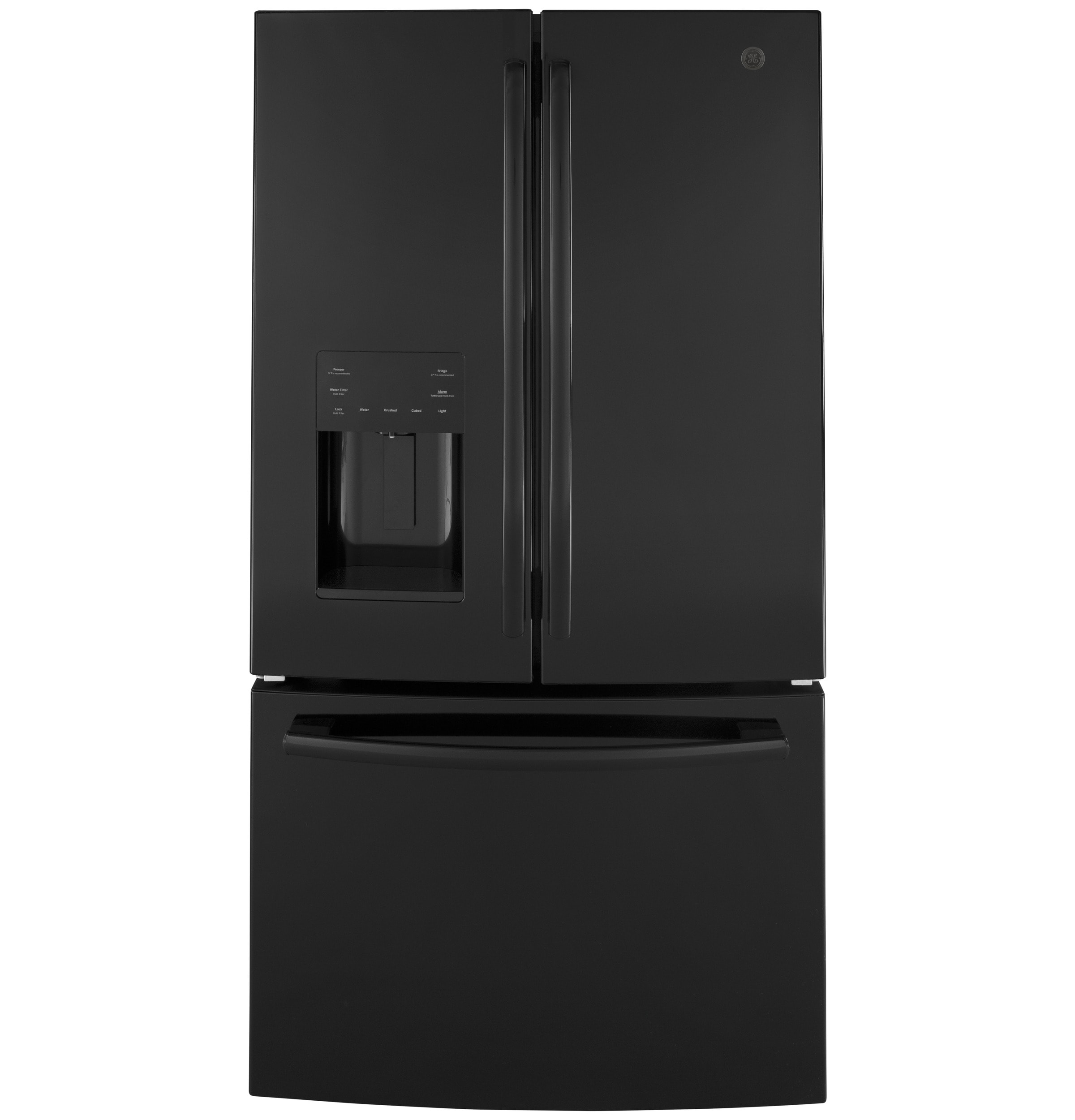 French Door Refrigerator — 25.6 cu. ft., Black Slate