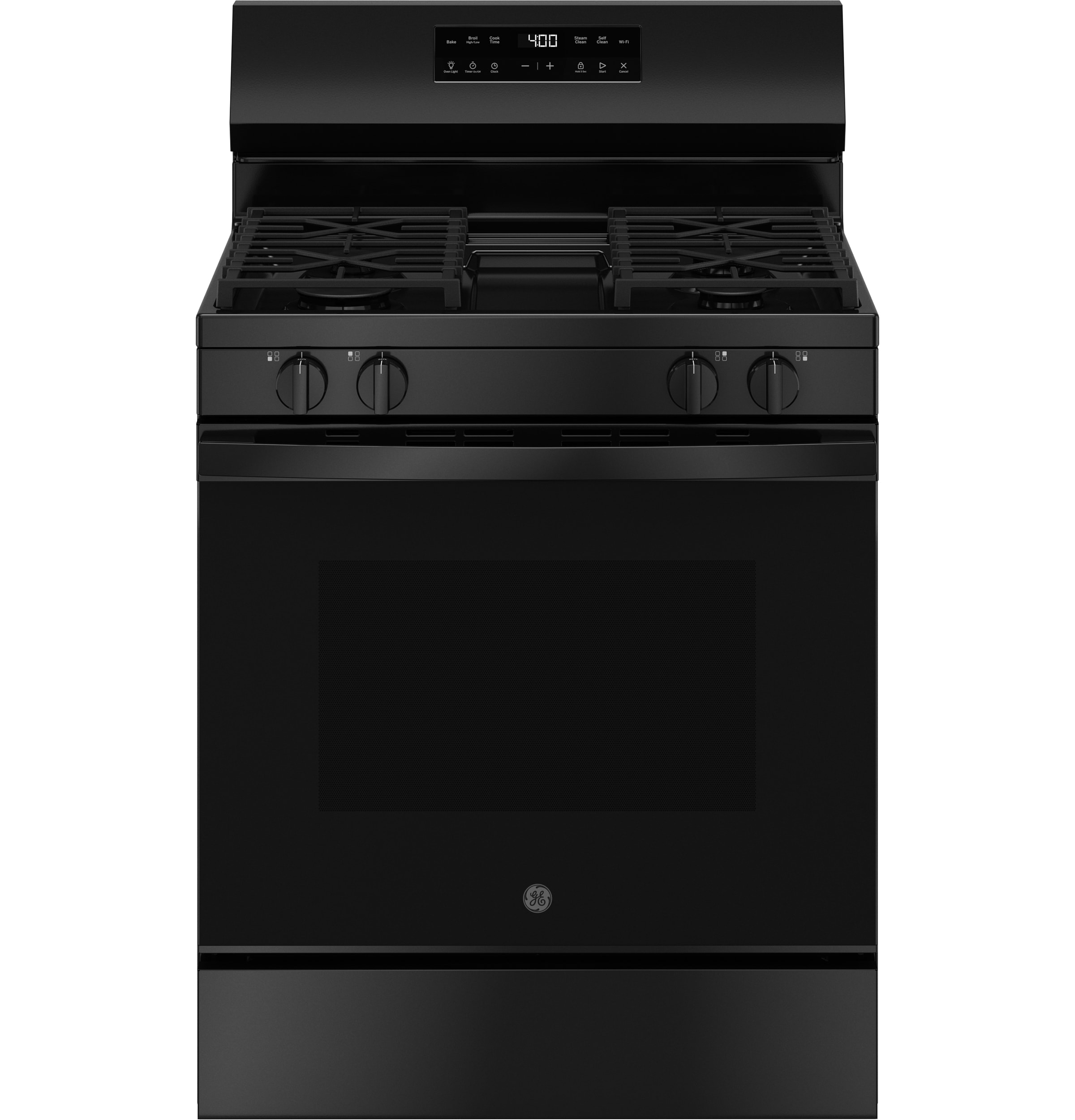 Gas Range — 5.0 cu. ft., Black