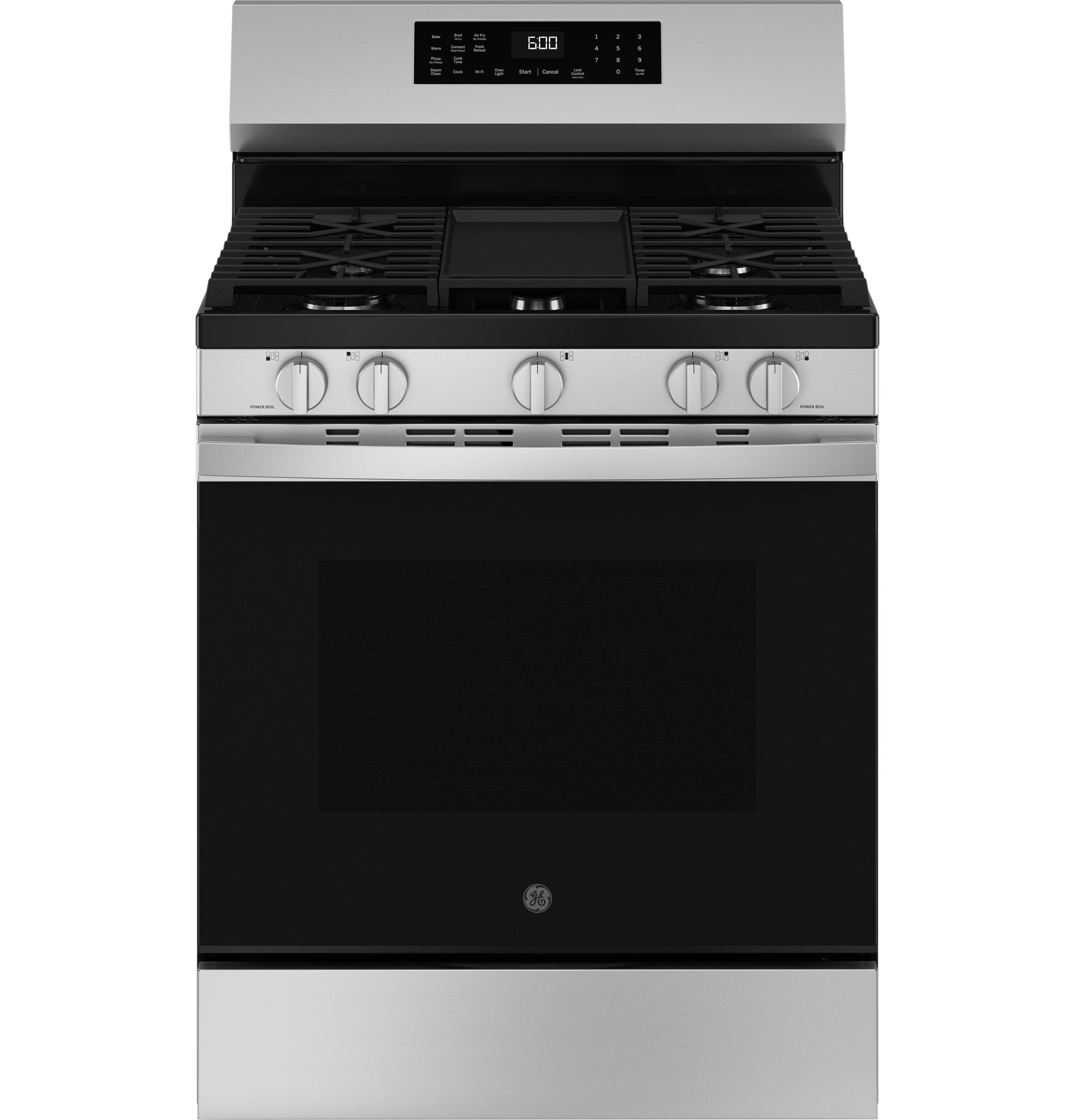 Gas Range — 5.0 cu. ft., Stainless Steel