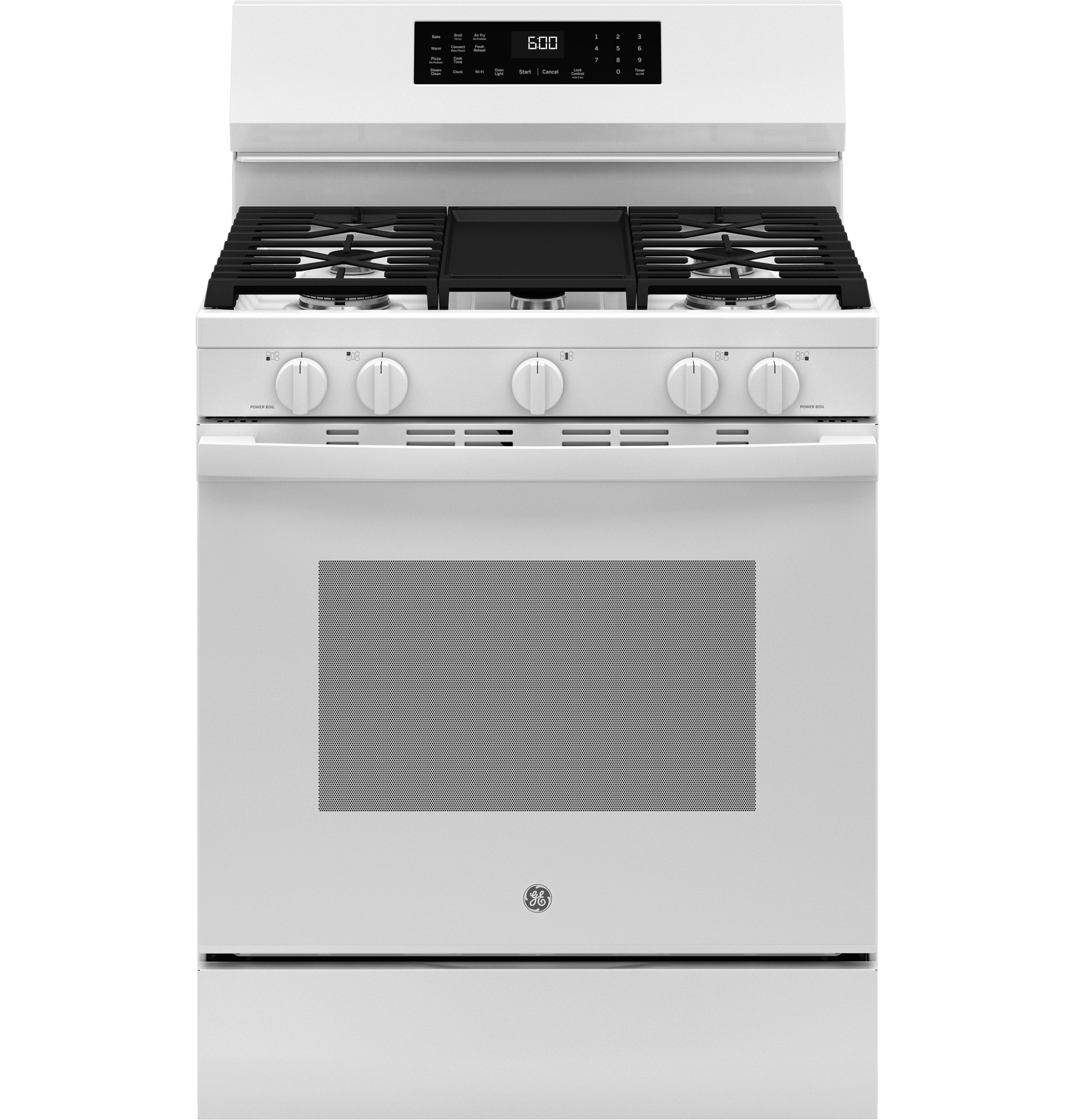 Gas Range — 5.0 cu. ft., White