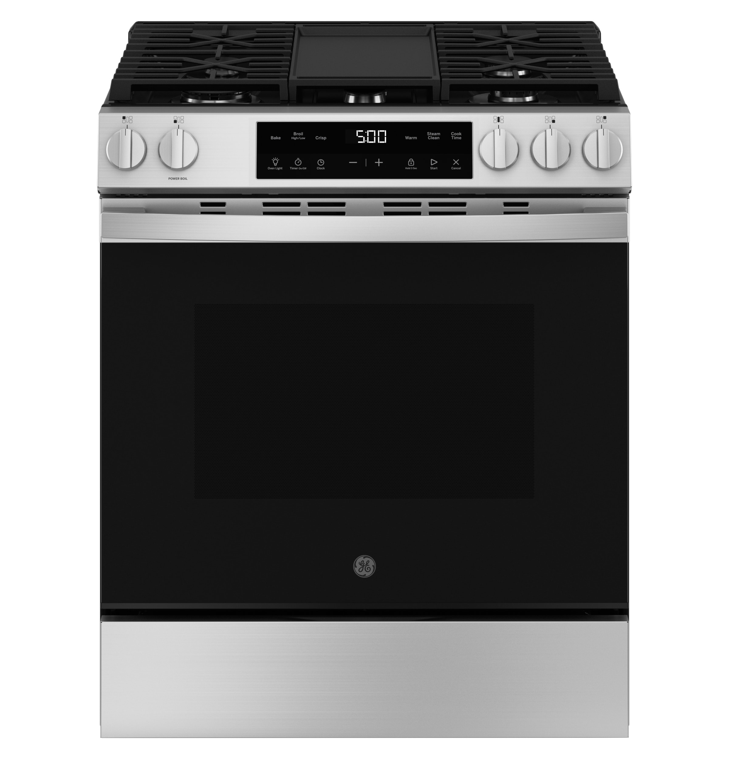 Gas Slide-In Range — 5.0 cu. ft., Stainless Steel (Steam Clean)