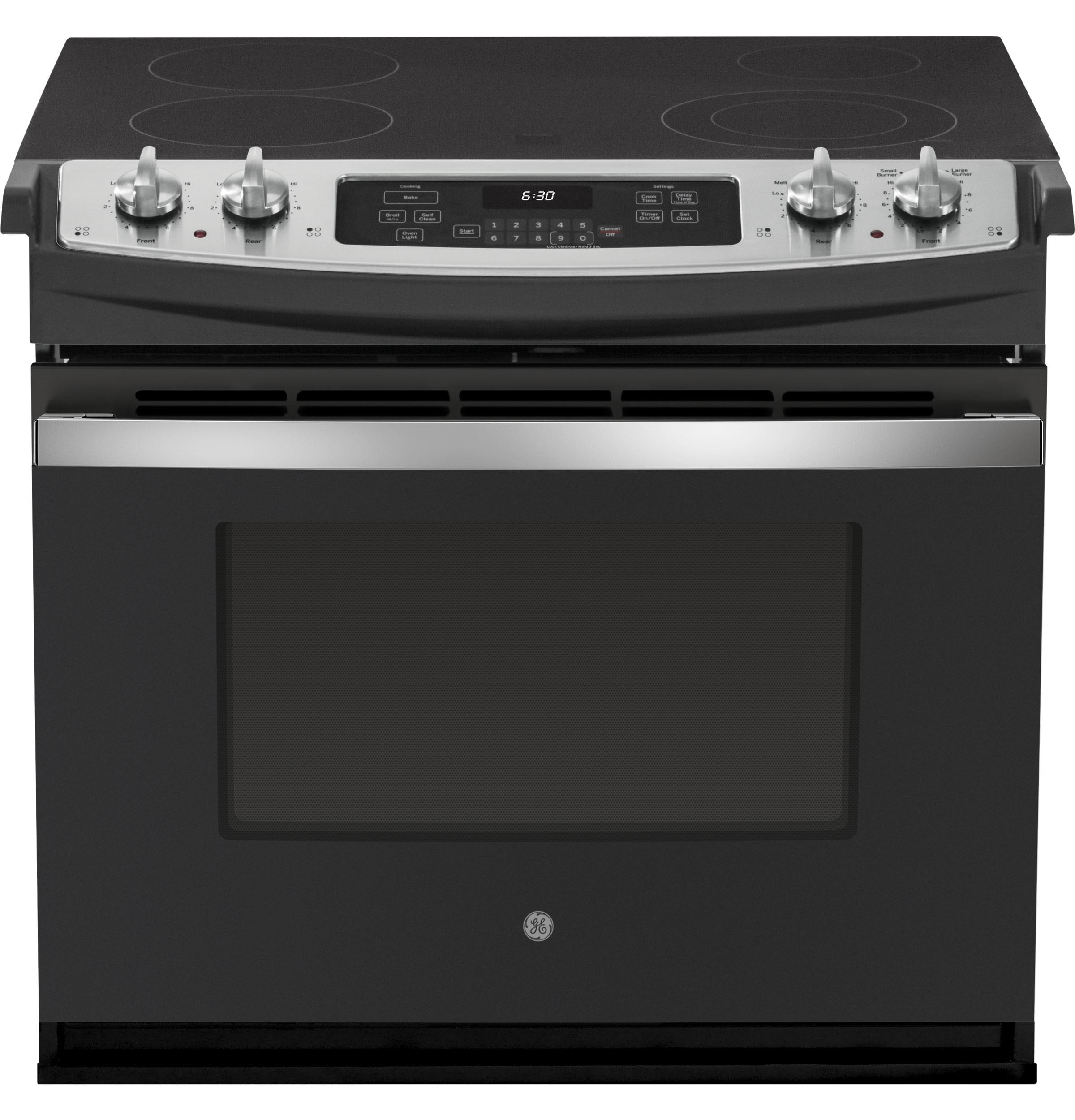 Electric Double Oven Range — 6.6 cu. ft., Stainless Steel