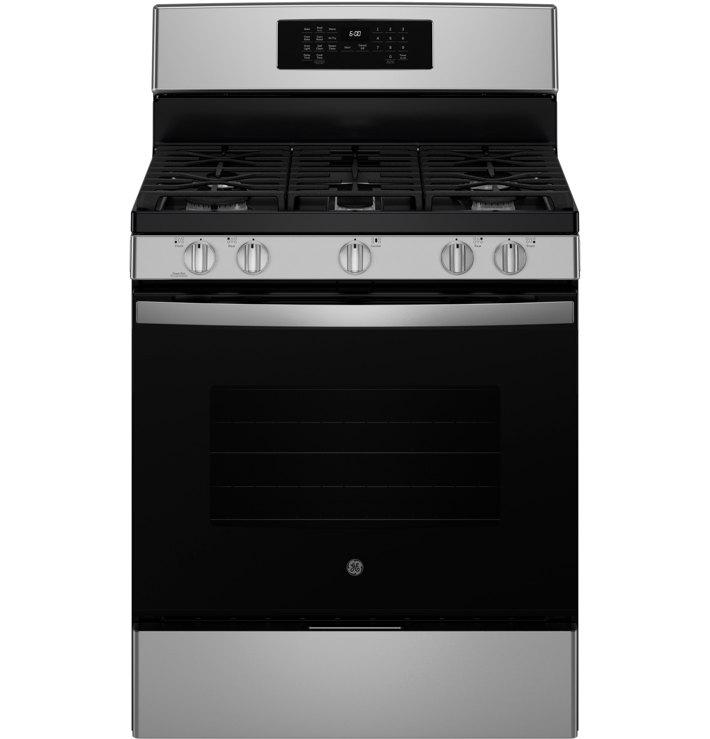 Gas Range — 5.0 cu. ft., Stainless Steel