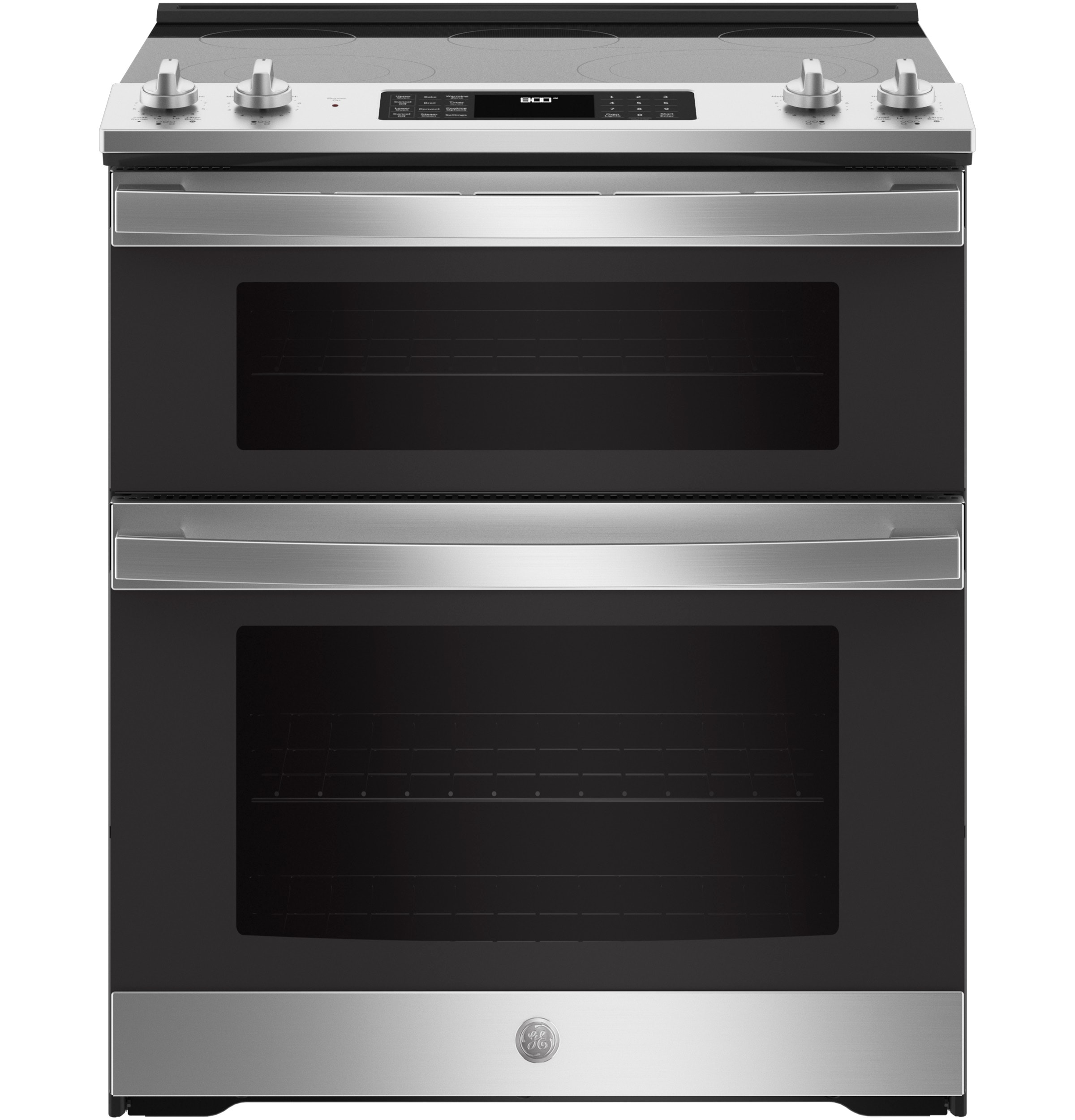 Slide-In Double Oven Range — 6.6 cu. ft., Stainless Steel