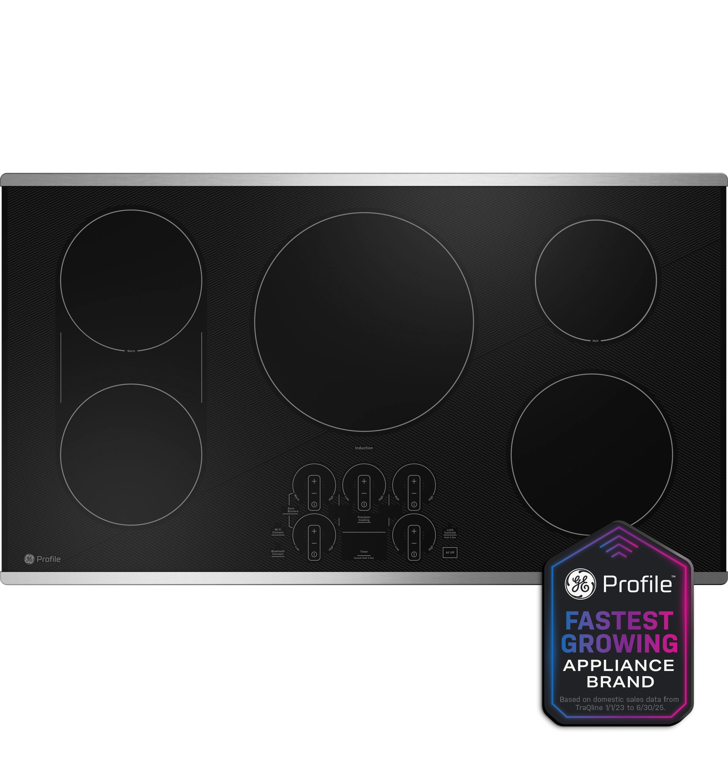 Gas Cooktop — 36 in., Stainless Steel