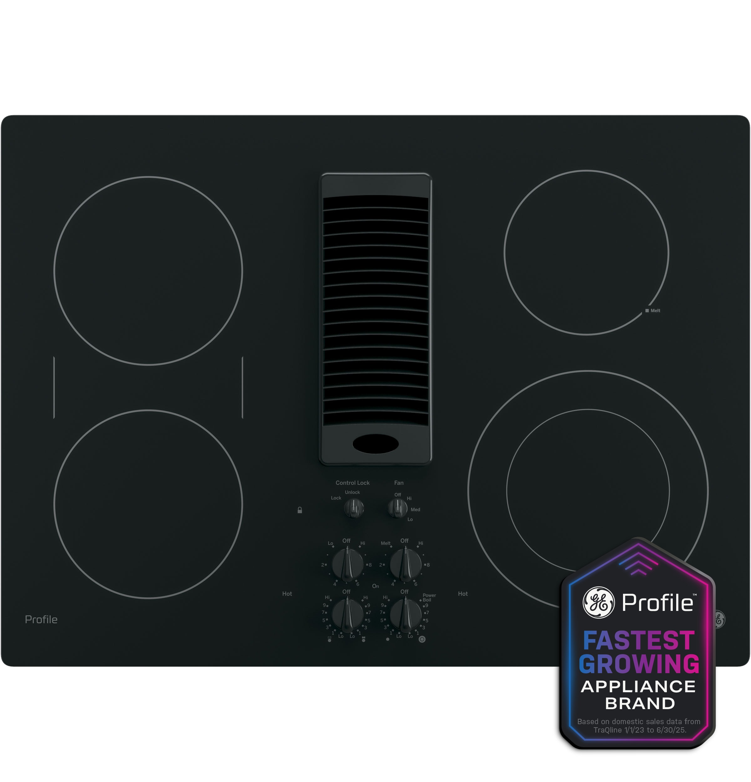 Induction Cooktop — 30 in., Matte Black