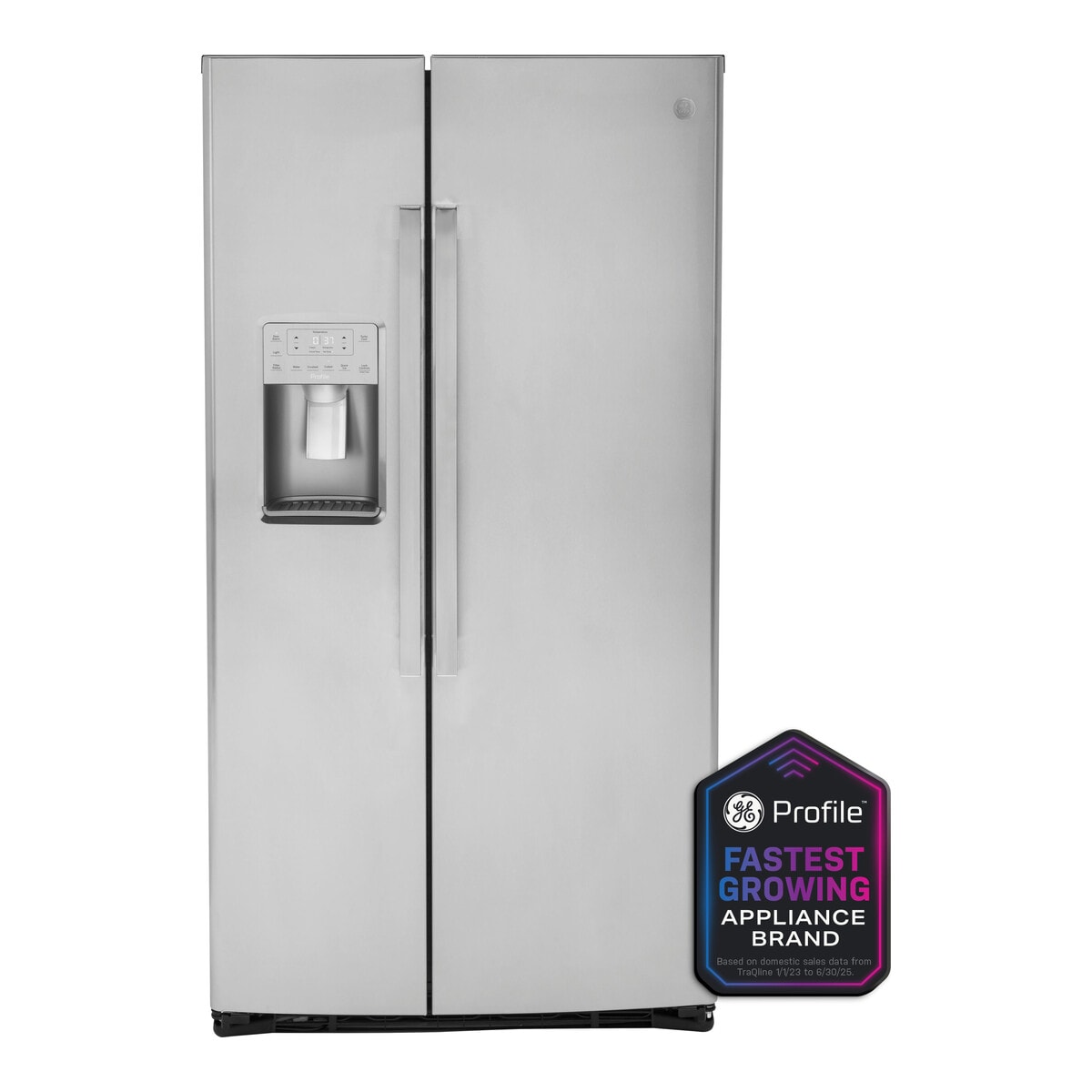ENERGY STAR Side-by-Side Refrigerator — 25.3 cu. ft., Fingerprint Resistant Stainless Steel