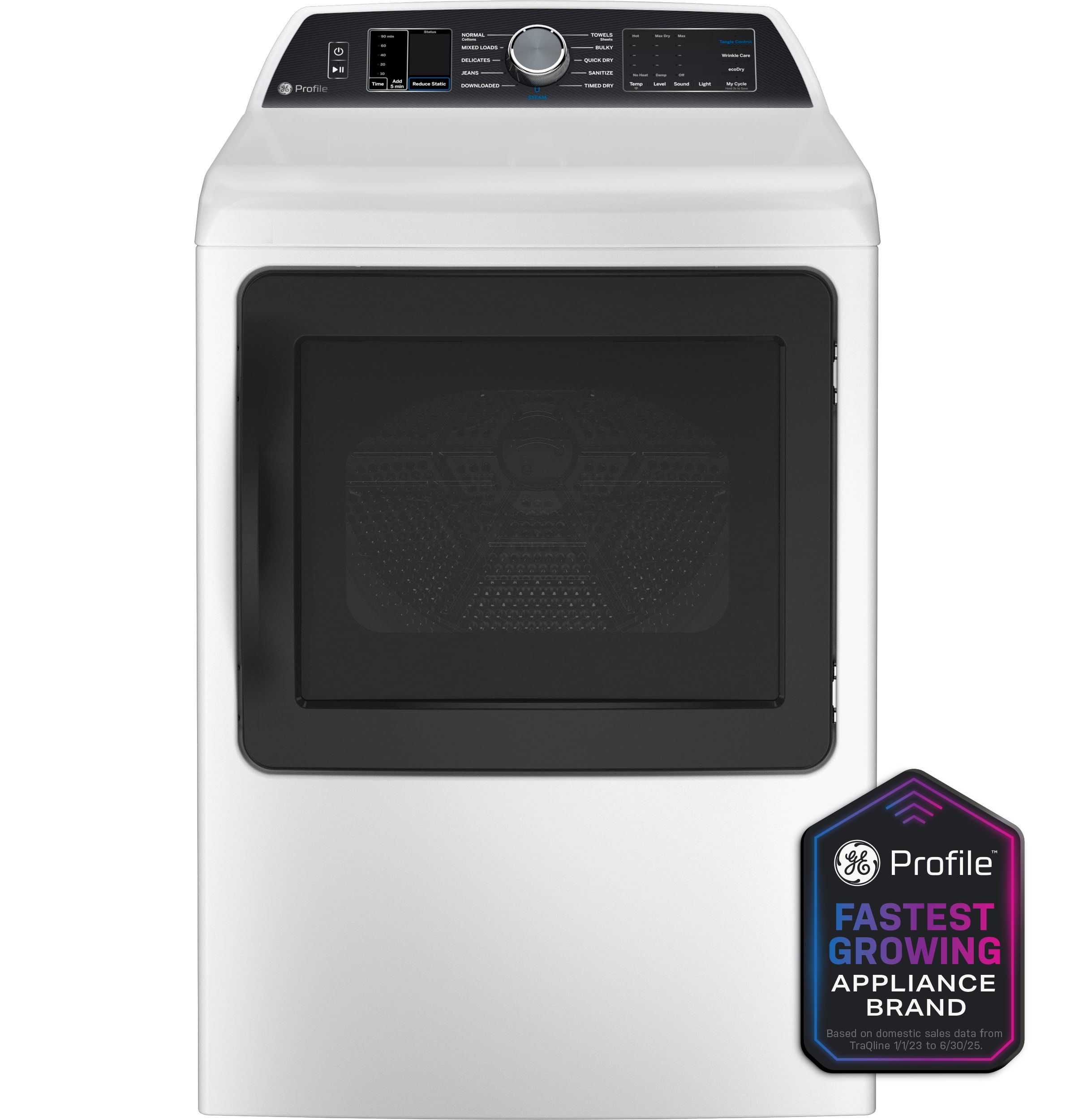 Gas Dryer — 7.4 cu. ft., White