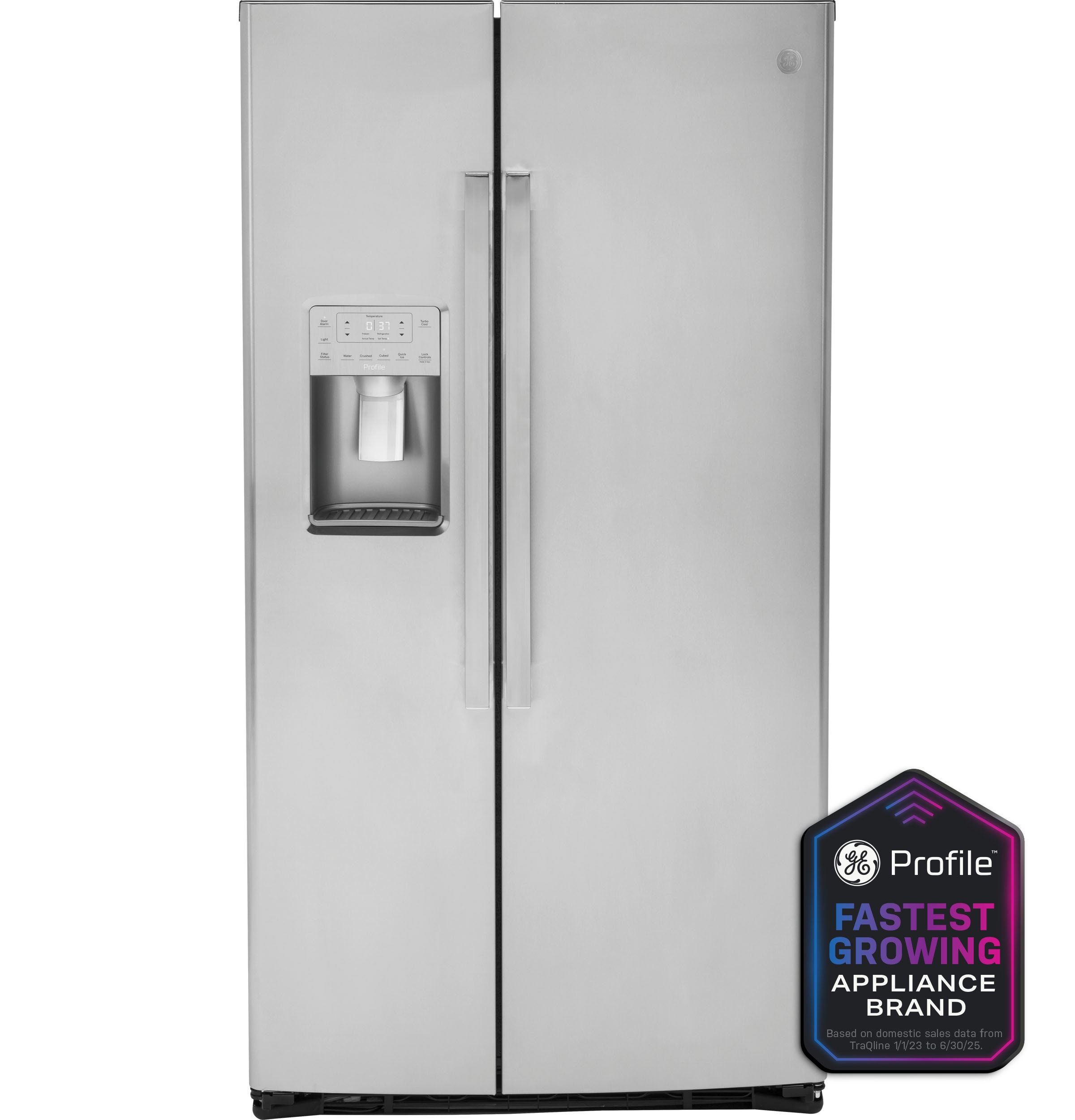 Side-by-Side Refrigerator — 22.0 cu. ft., Fingerprint Resistant Stainless Steel