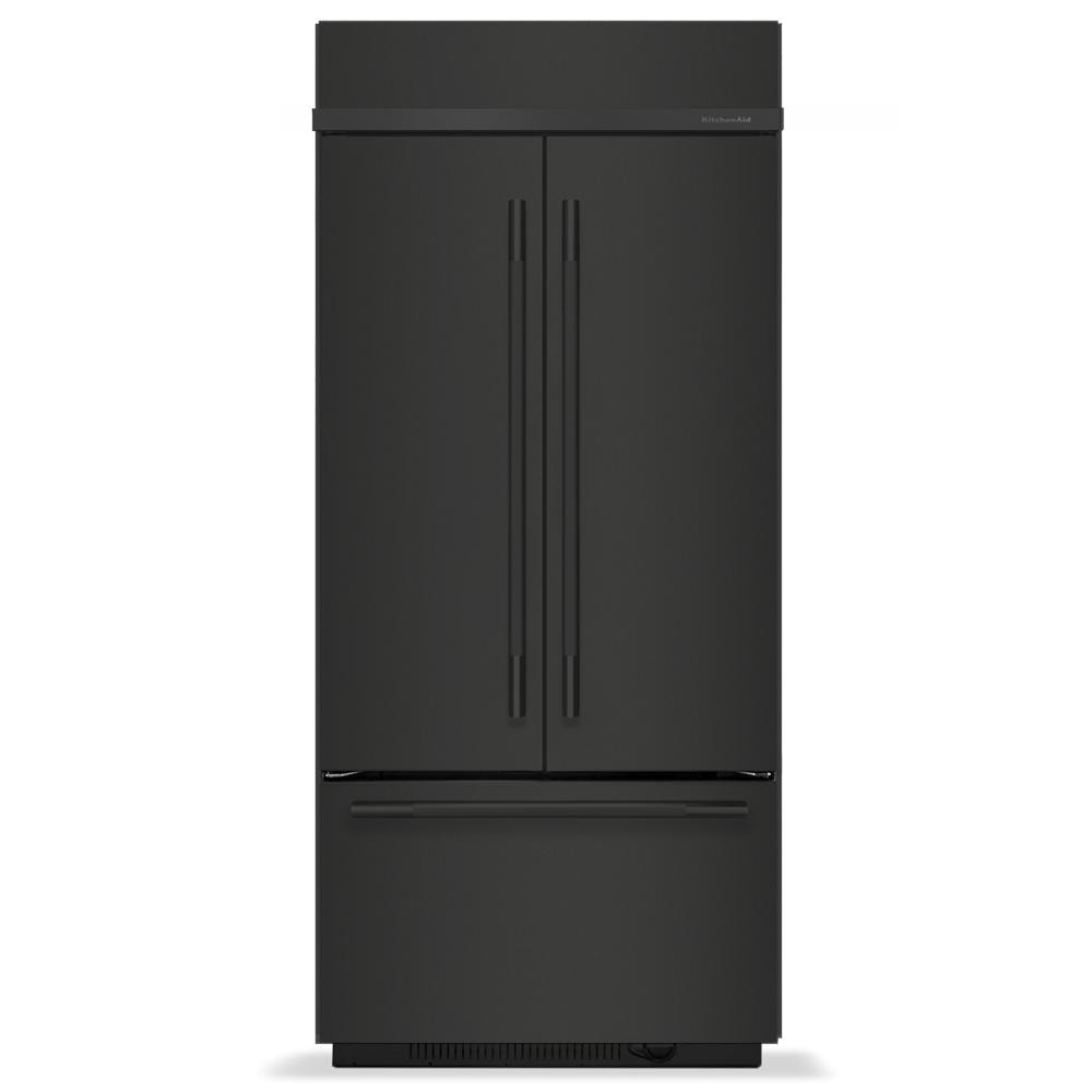 Built-In Bottom-Freezer Refrigerator — 20.0 cu. ft., Black Stainless