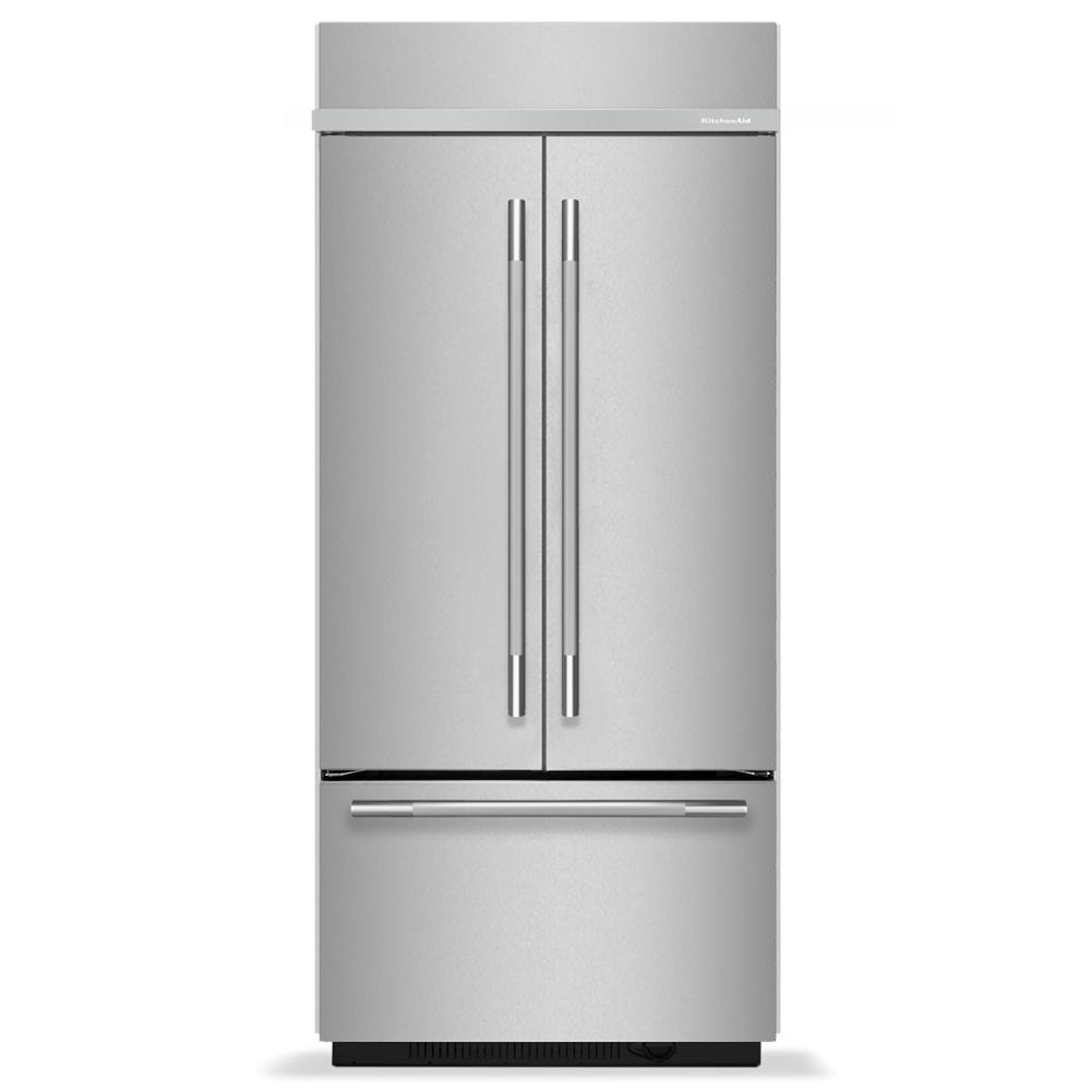 Built-In Bottom-Freezer Refrigerator — 20.0 cu. ft., Stainless Steel