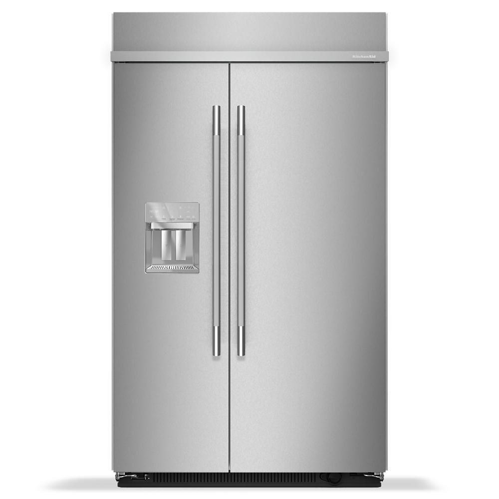 Built-In Side-by-Side Refrigerator — 29.5 cu. ft., Stainless Steel