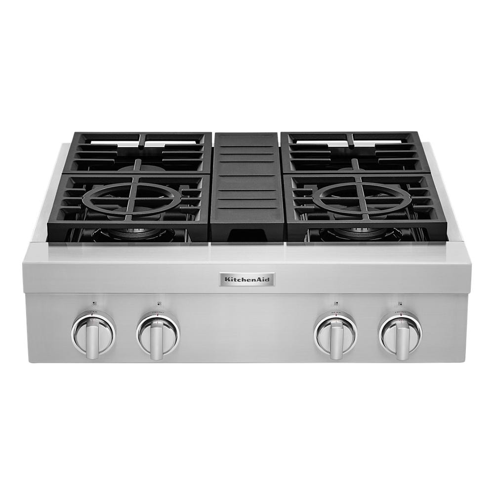 Gas Cooktop — 30 in., Stainless Steel