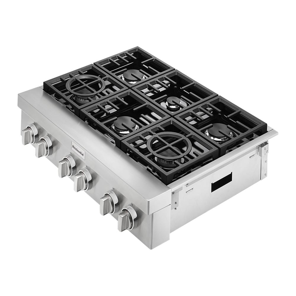 Gas Cooktop — 36 in., Stainless Steel