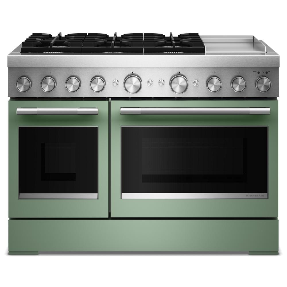 48 in. Dual Fuel Range — 6.3 cu. ft., Evergreen