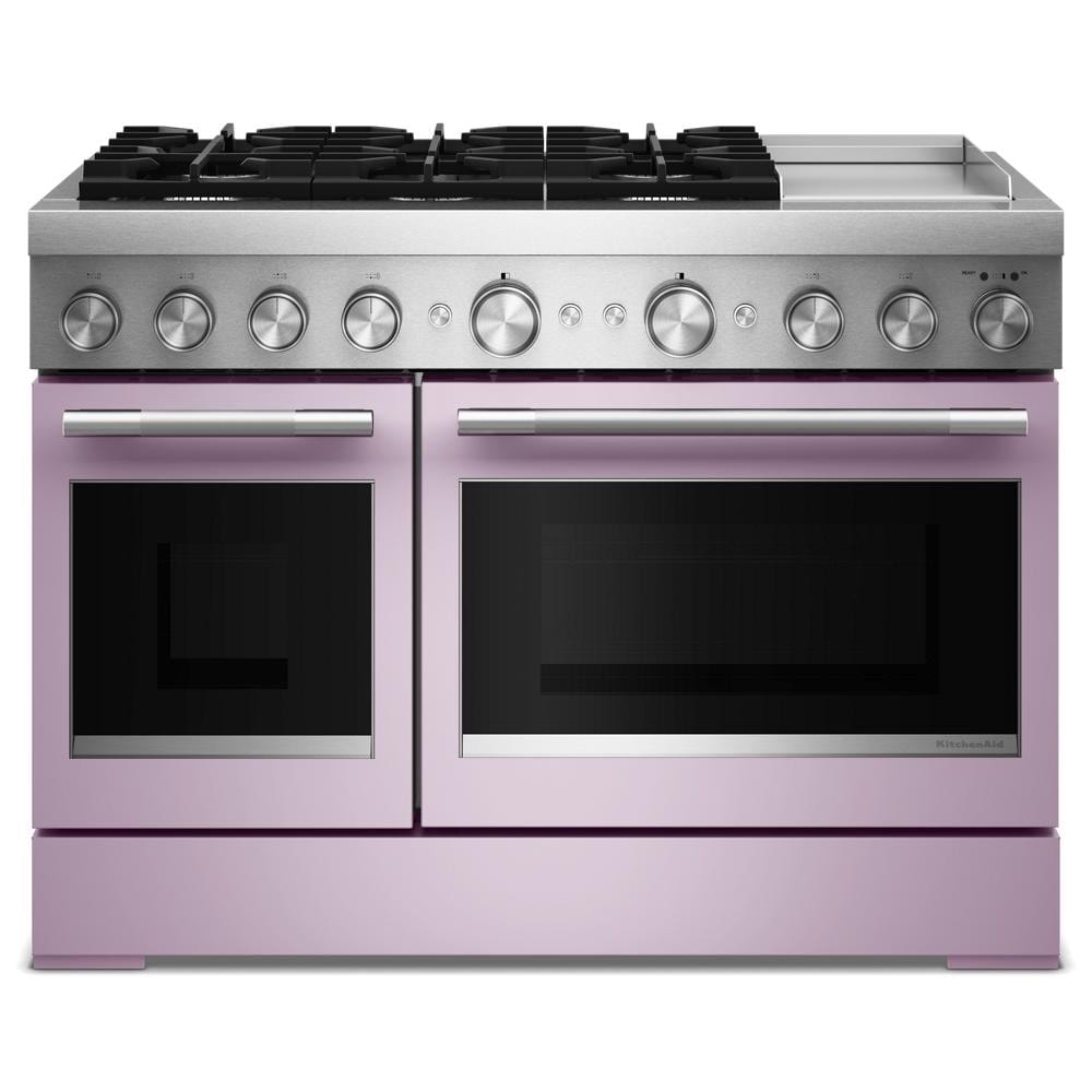 48 in. Dual Fuel Range — 6.3 cu. ft., Hibiscus