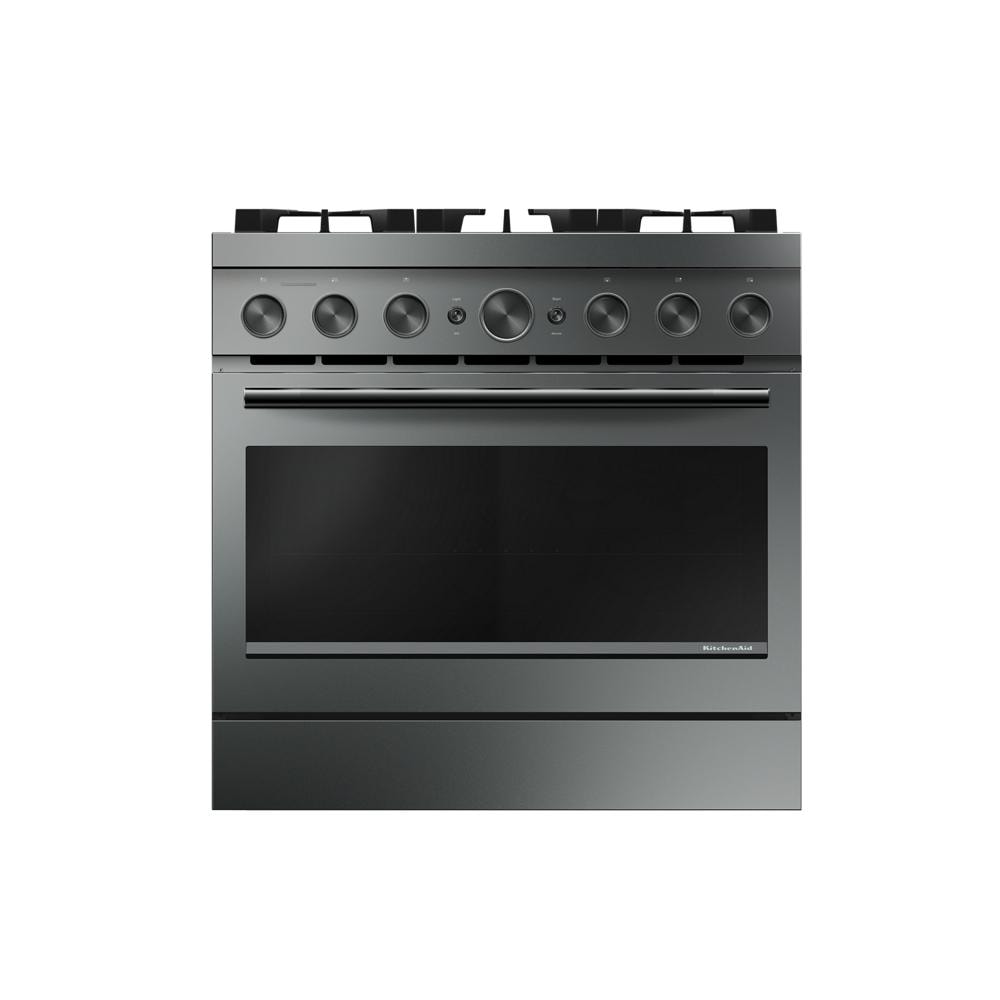 36 in. Gas Slide-In Range — 5.8 cu. ft., Ink