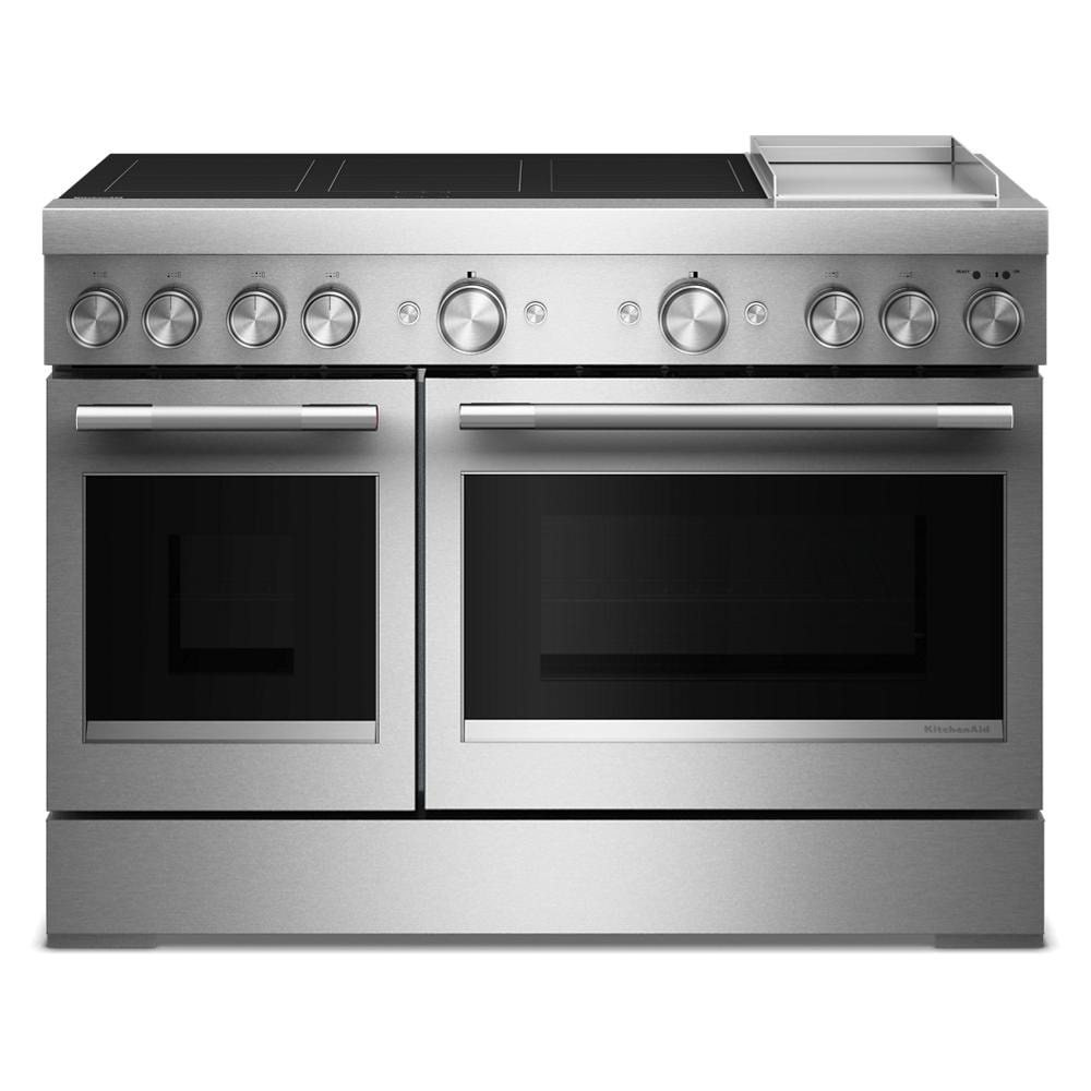 48 in. Induction Range — 6.3 cu. ft., Stainless Steel