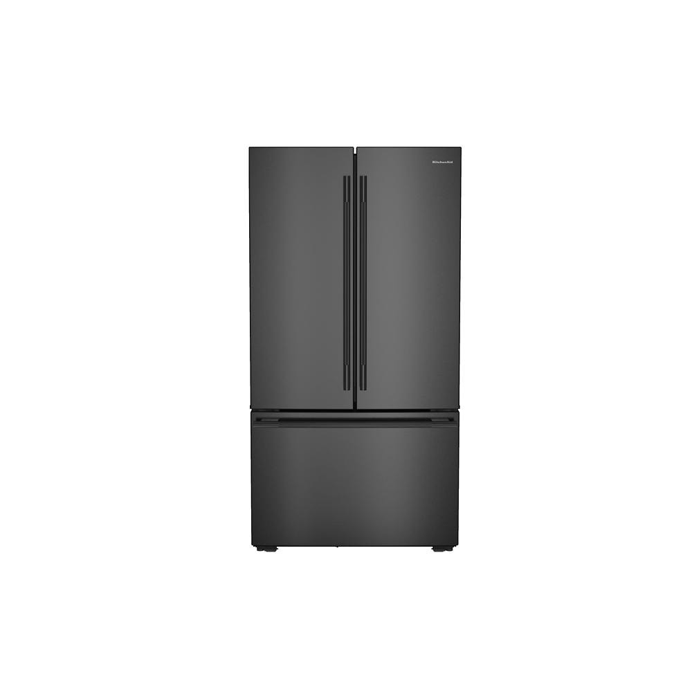 French Door Refrigerator — 22.0 cu. ft., Black Stainless