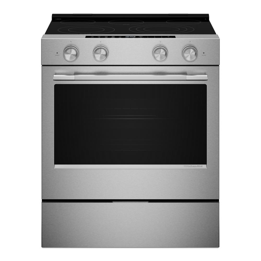 Electric Slide-In Range — 6.4 cu. ft., Stainless Steel