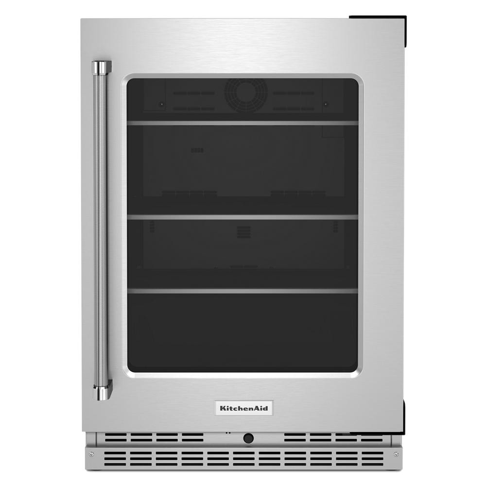 Under-Counter Refrigerator — 14 in., Stainless Steel