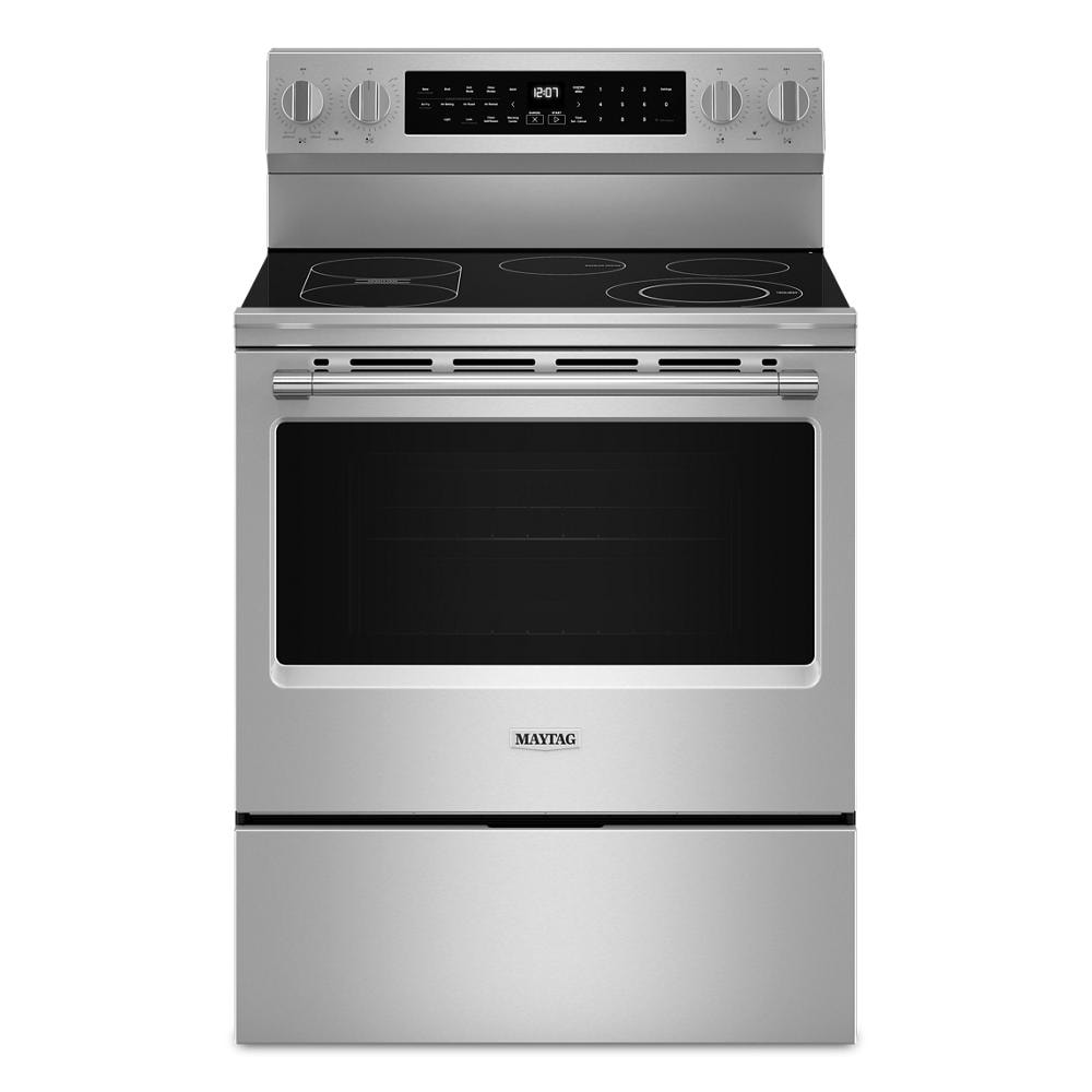 Electric Slide-In Range — 6.4 cu. ft., Fingerprint Resistant Stainless Steel