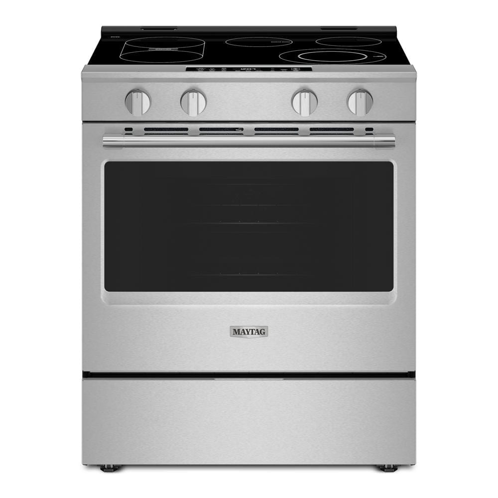Electric Slide-In Range — 6.4 cu. ft., Fingerprint Resistant Stainless Steel