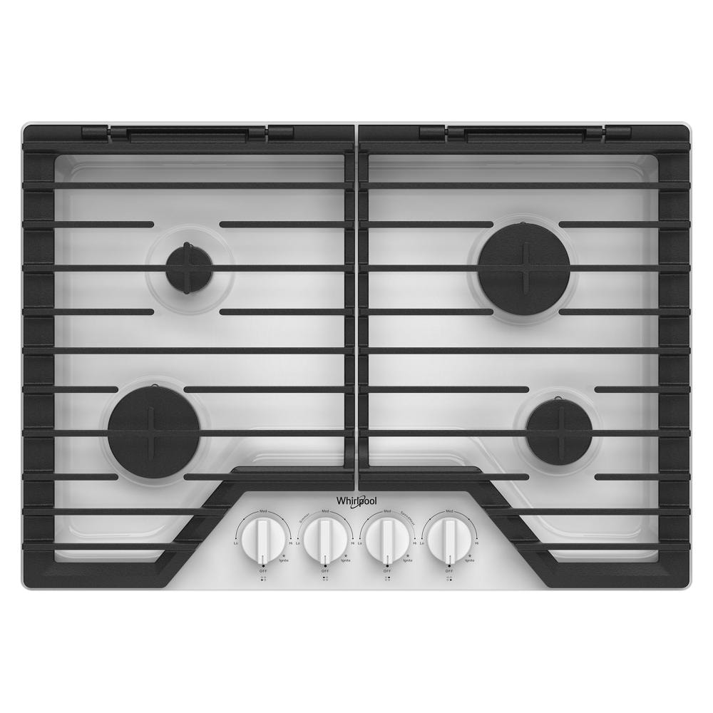 Gas Cooktop — 30 in., White