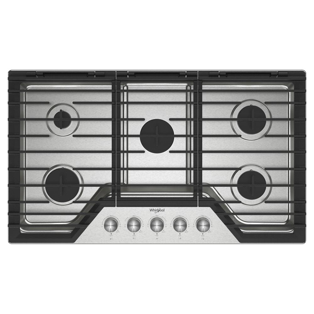 Gas Cooktop — 36 in., Stainless Steel
