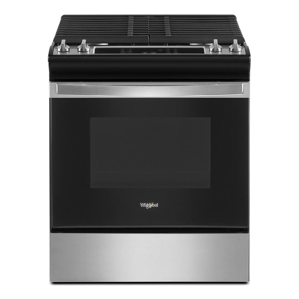 Gas Range — 5.0 cu. ft., Black Stainless