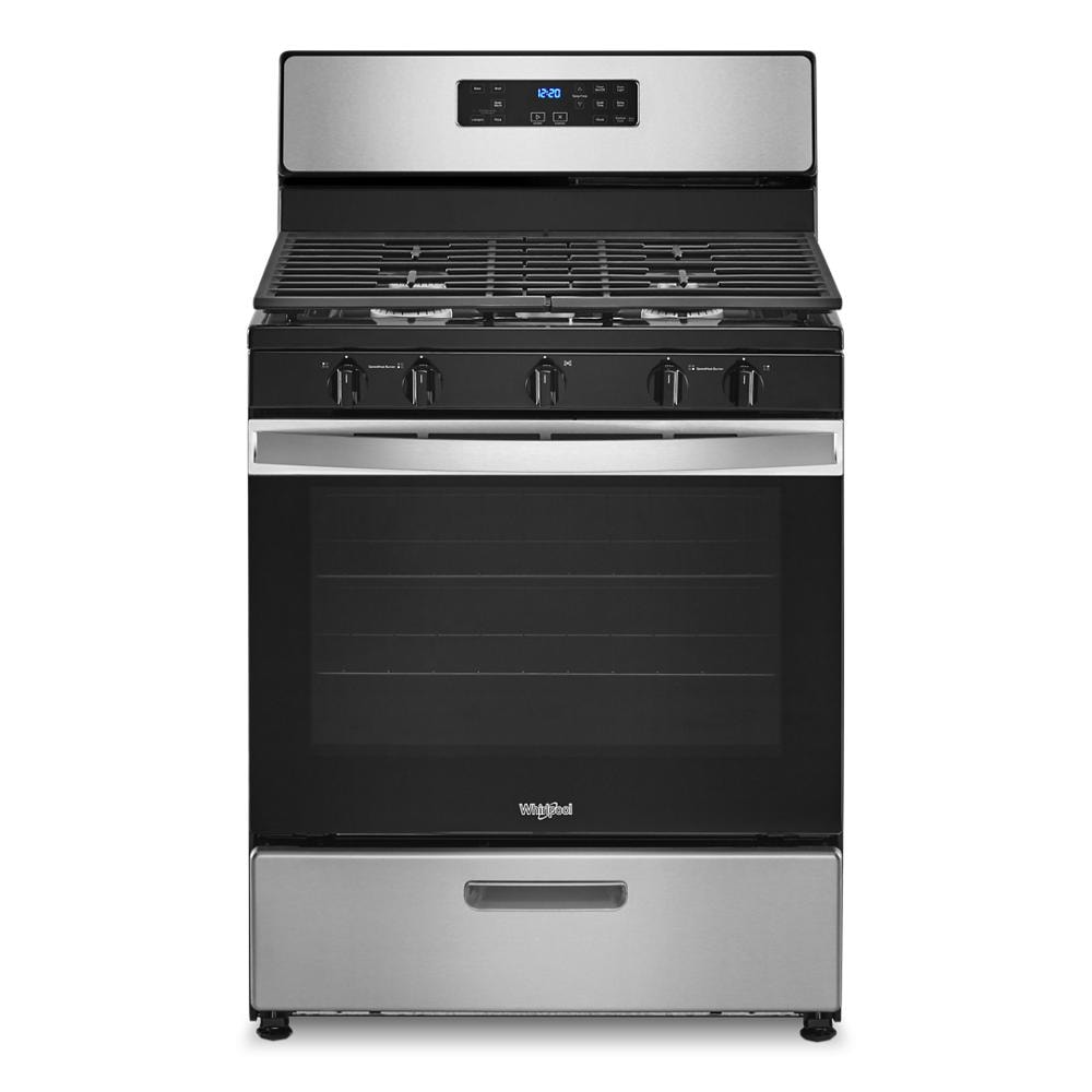 Gas Range — 5.0 cu. ft., Stainless Steel