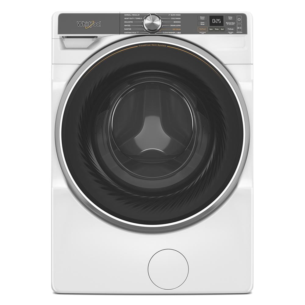 Front-Load Washer — 5.0 cu. ft., White