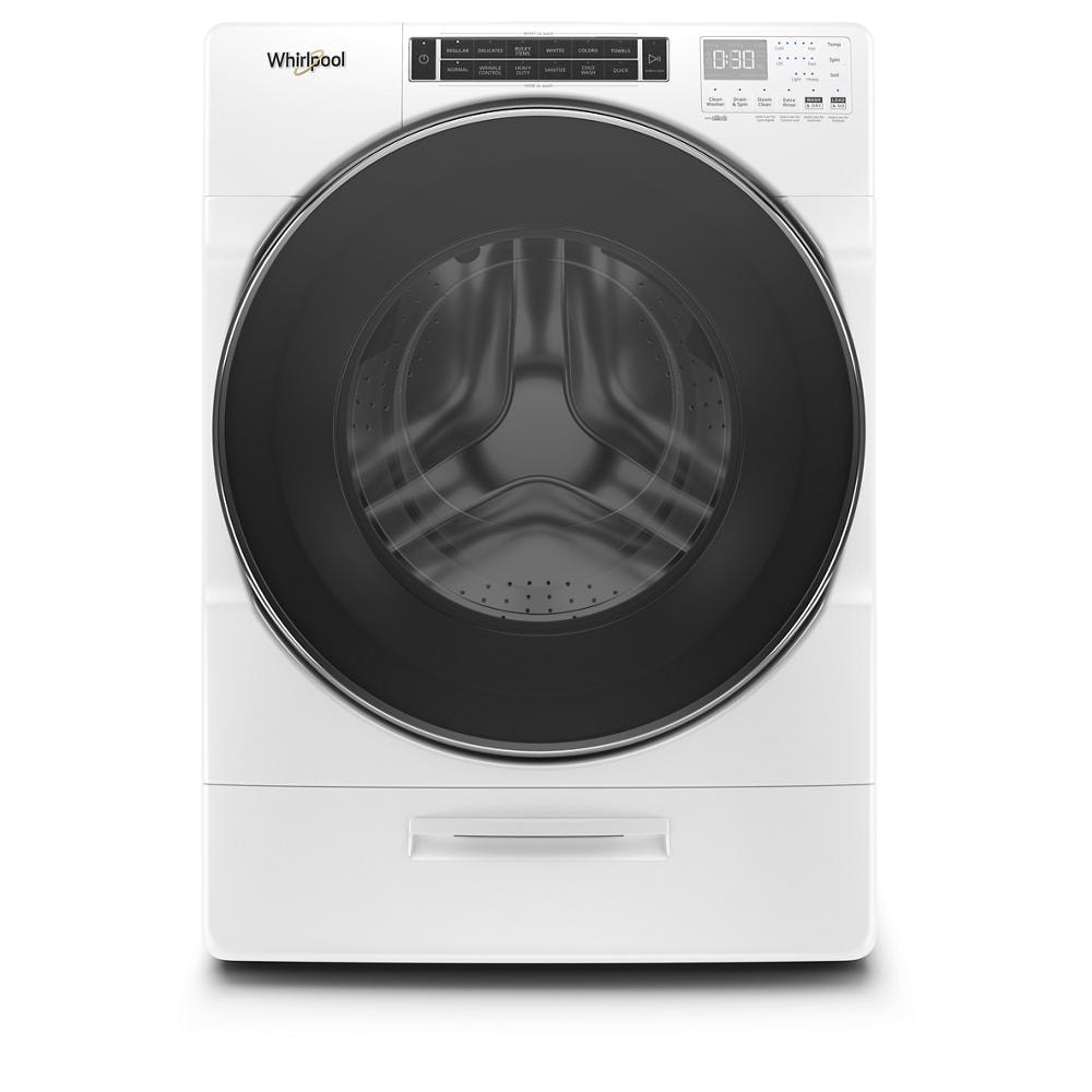 Front-Load Washer — 5.0 cu. ft., White