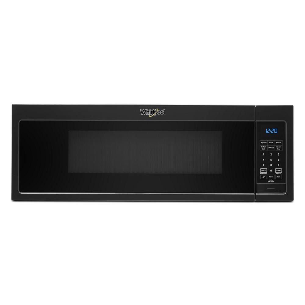 Low-Profile Over-the-Range Microwave — 1.1 cu. ft., Black