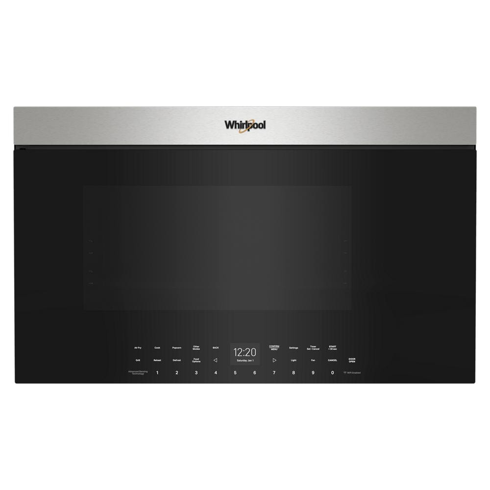 Flush-Mount Over-the-Range Microwave — 1.9 cu. ft., Stainless Steel (Air Fry)