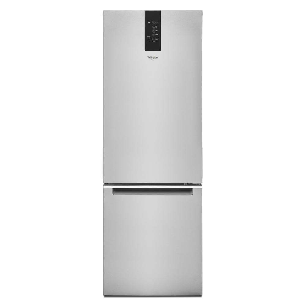 Bottom-Freezer Refrigerator — 12.9 cu. ft., Stainless Steel